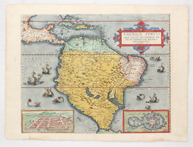 Südamerika. (G. de Jode)