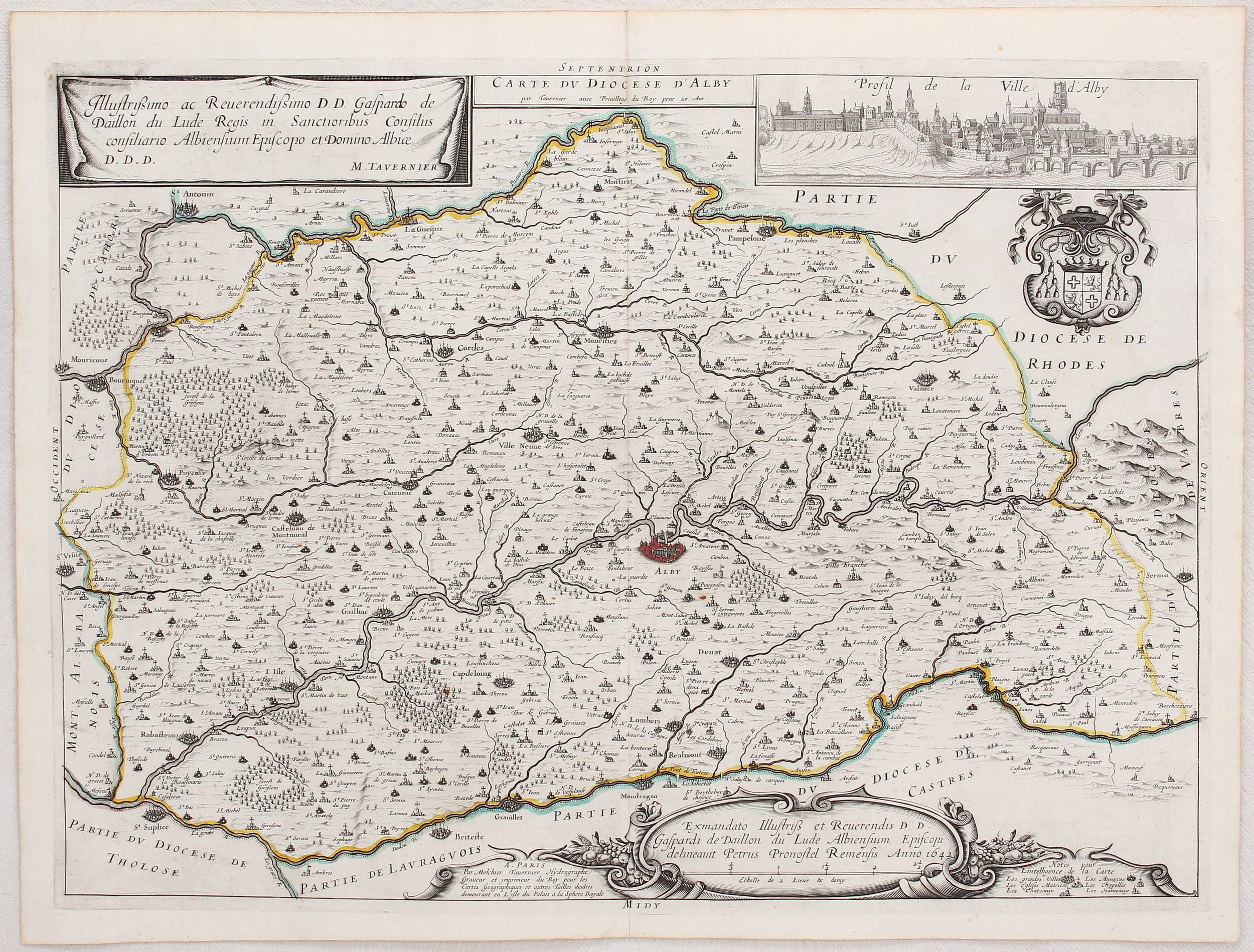 Frankreich. 22 Bll. Ortelius, Seutter u.a.