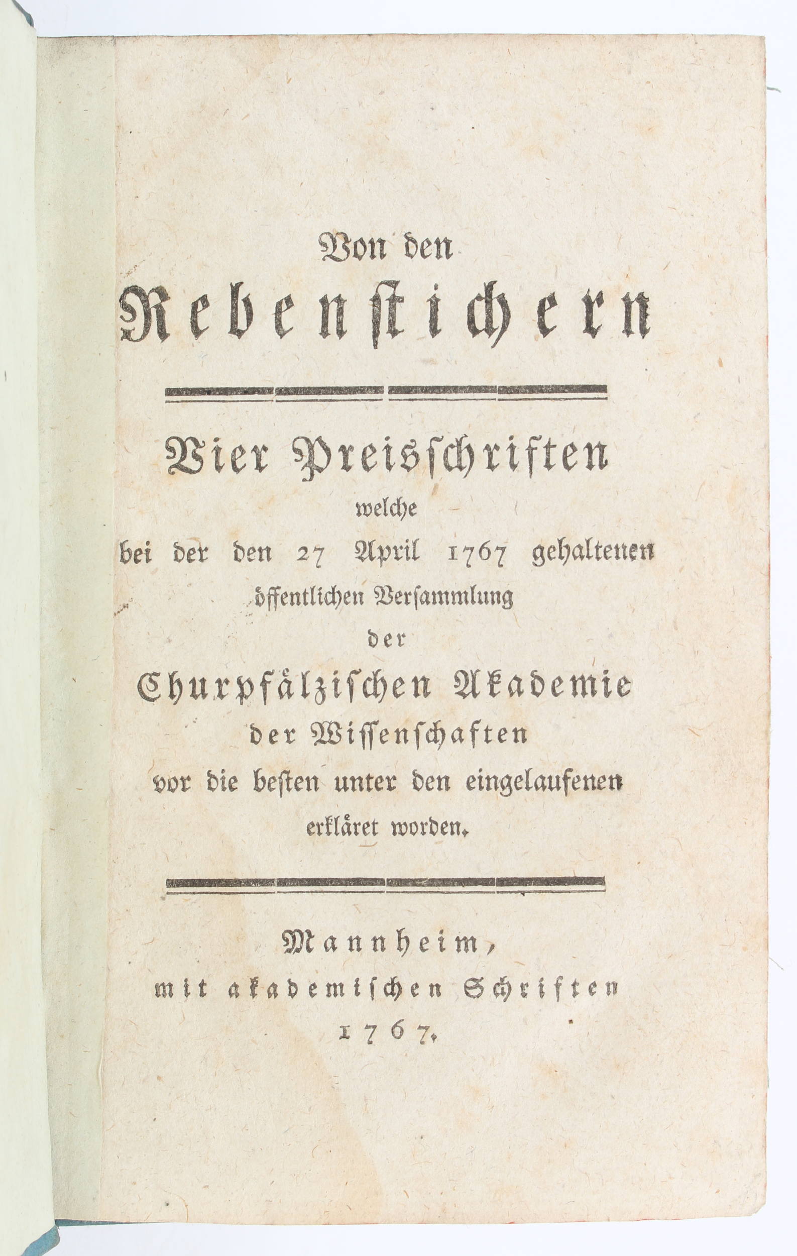 Breuchel, Von den Rebenstichern / 7 Bde.