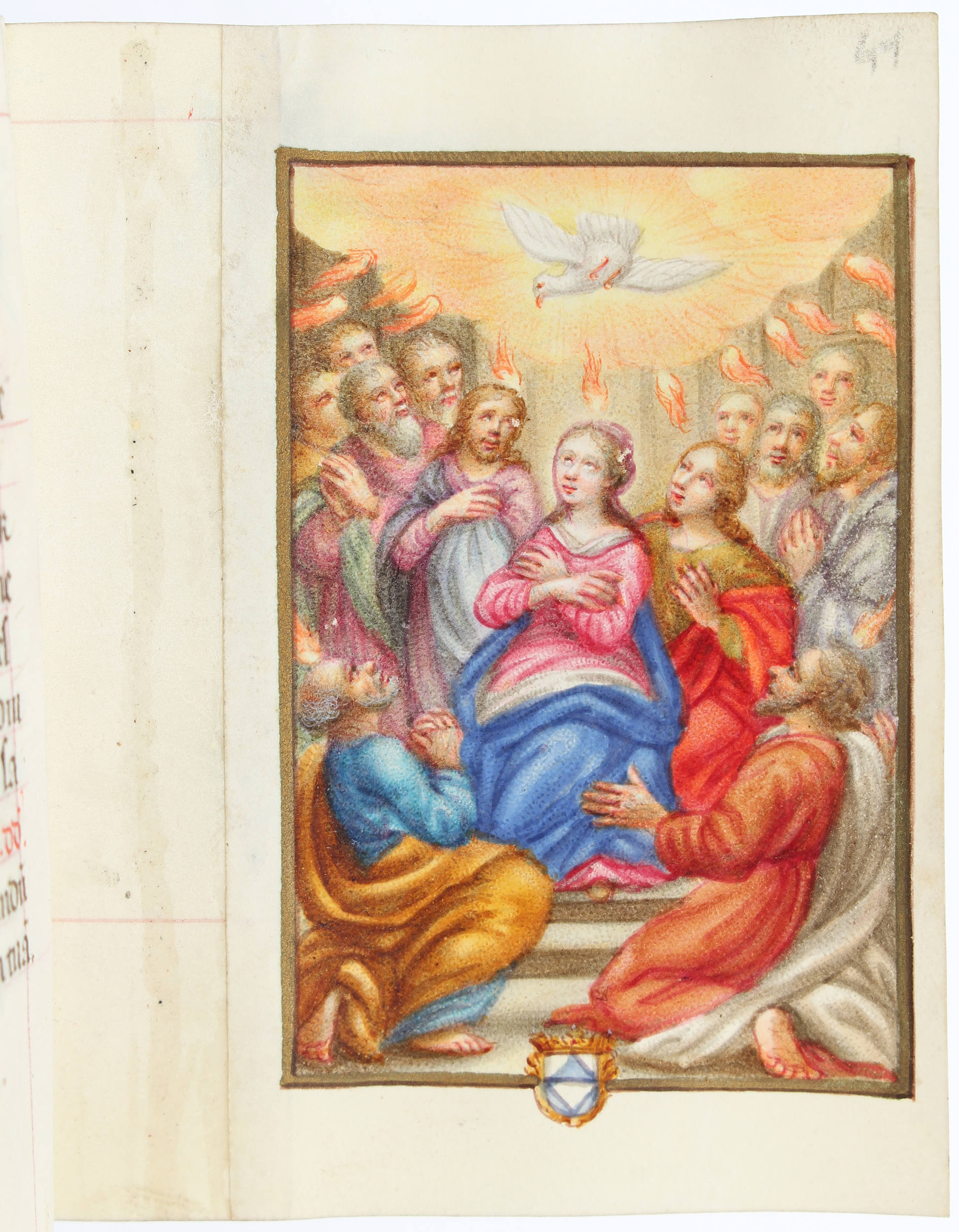 Breviarium um 1480 mit späterer Folge von Miniaturen
