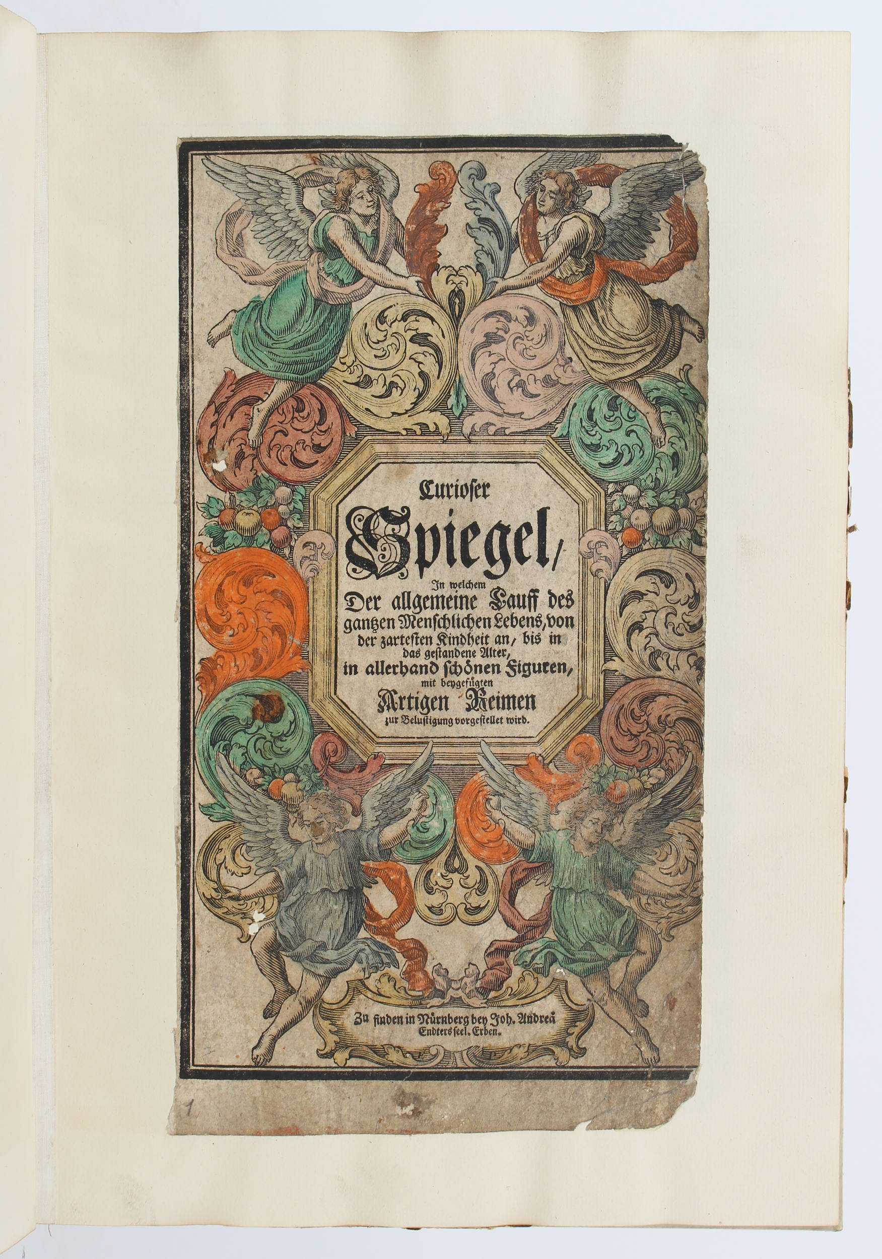 Curioser Spiegel. 1710