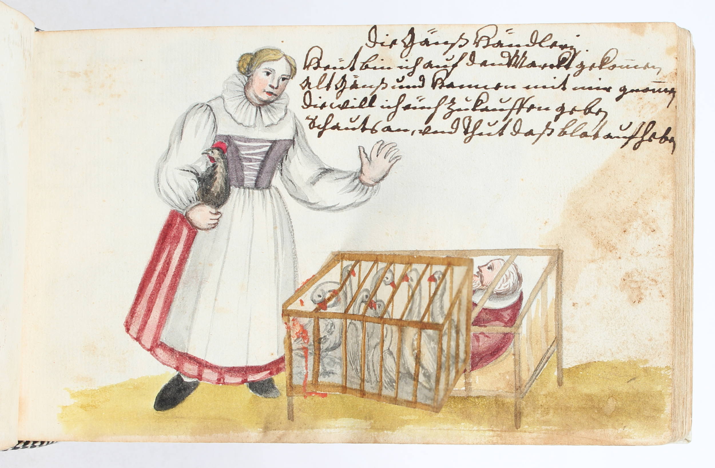 Bilder- u. Merkspruchalbum, Lindau um 1690