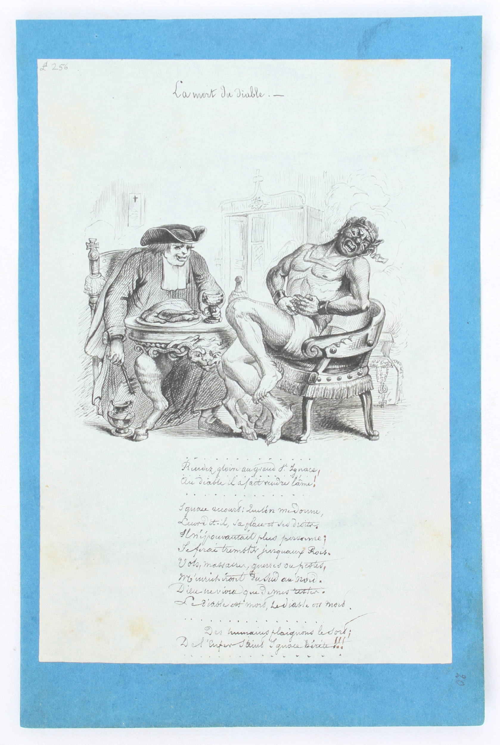 Grandville, Originalzeichnungen. 30 Bll.