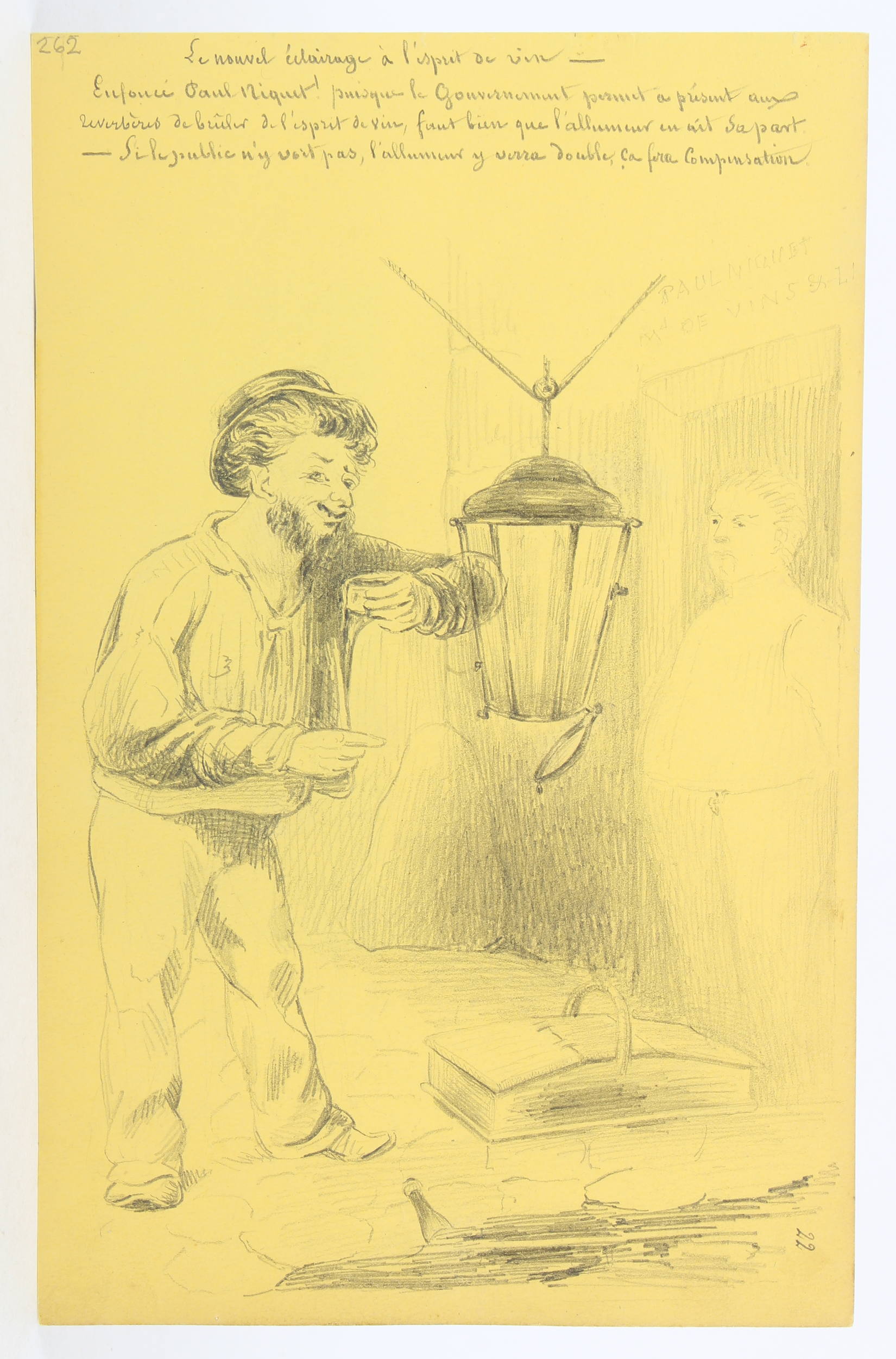 Grandville, Originalzeichnungen. 30 Bll.