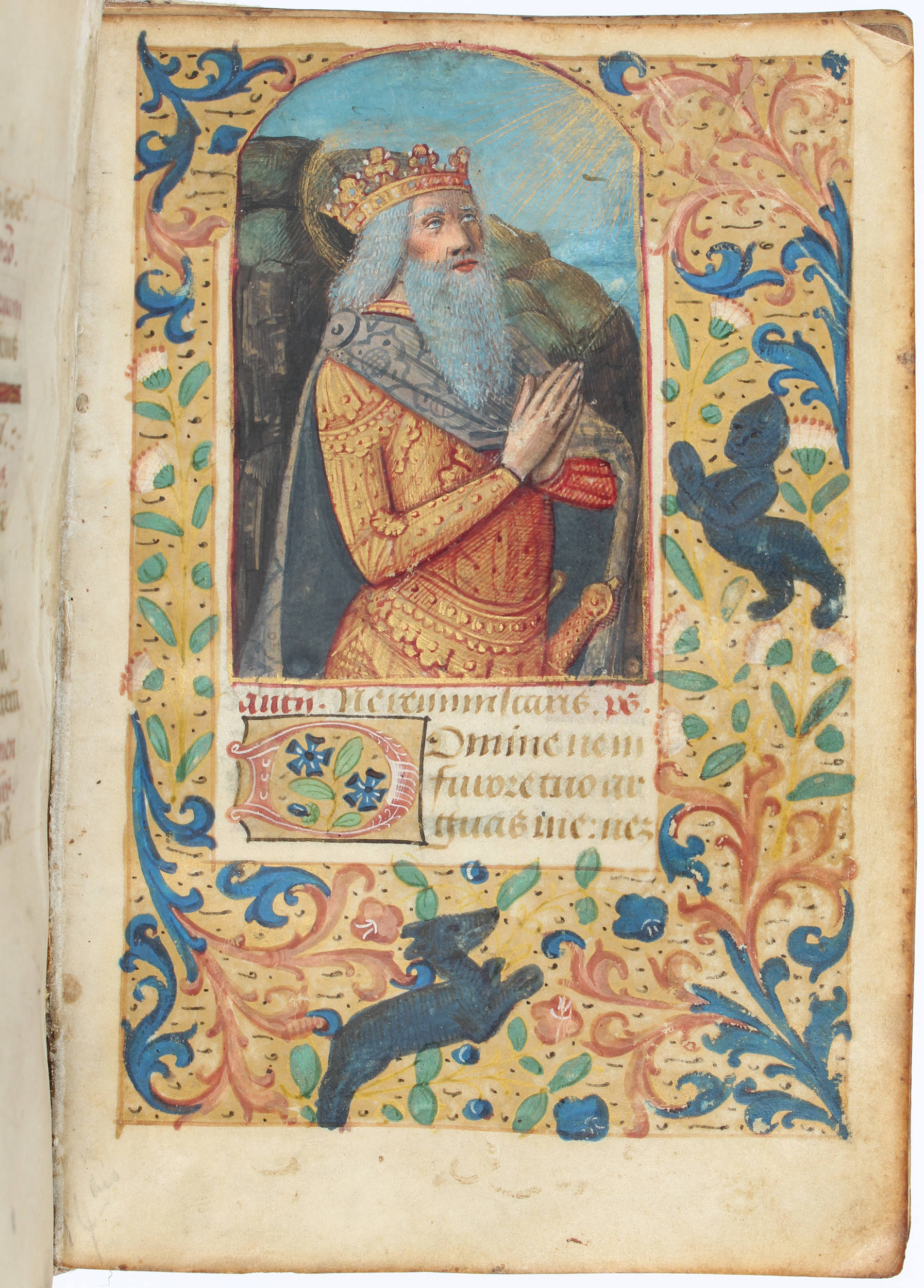 Horae B. M. V. (Fragment), Frankreich um 1480