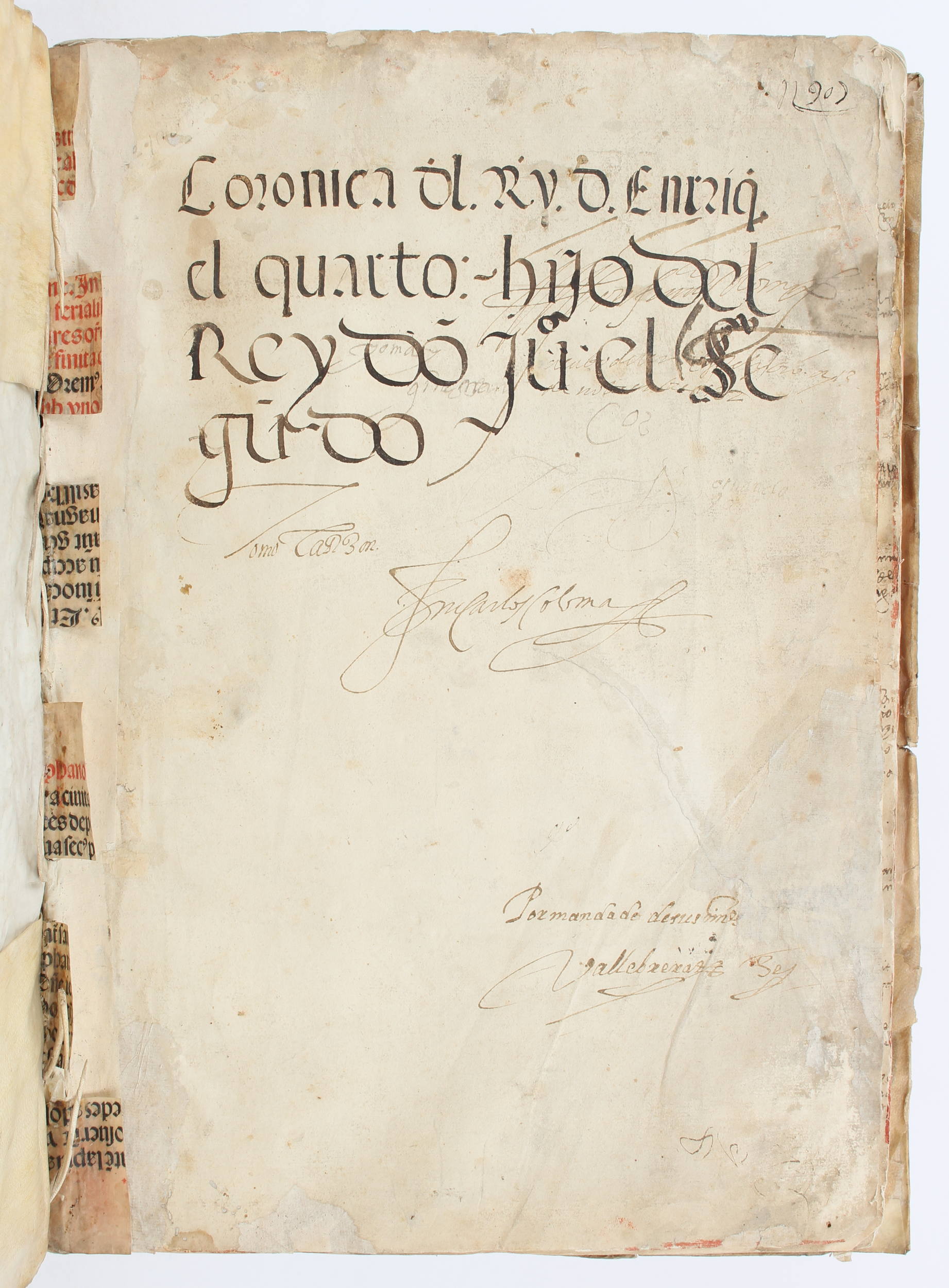 Enriquez del Castillo, Coronica del rey don Enrique IV. Frühes 16. Jh.