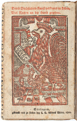 ABC. - AAabcde. Striegau 1822.