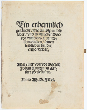 Ein erbermlich geschicht. 1546