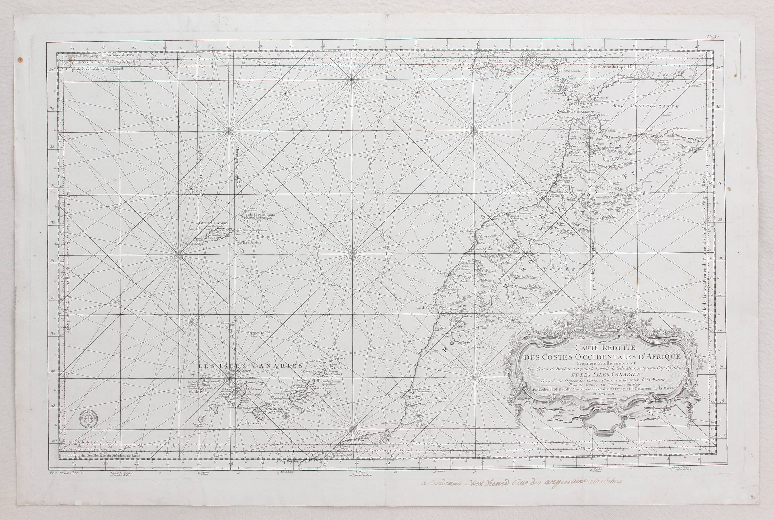 Mar di Aethiopia. (Janssonius) / 4 Bll.