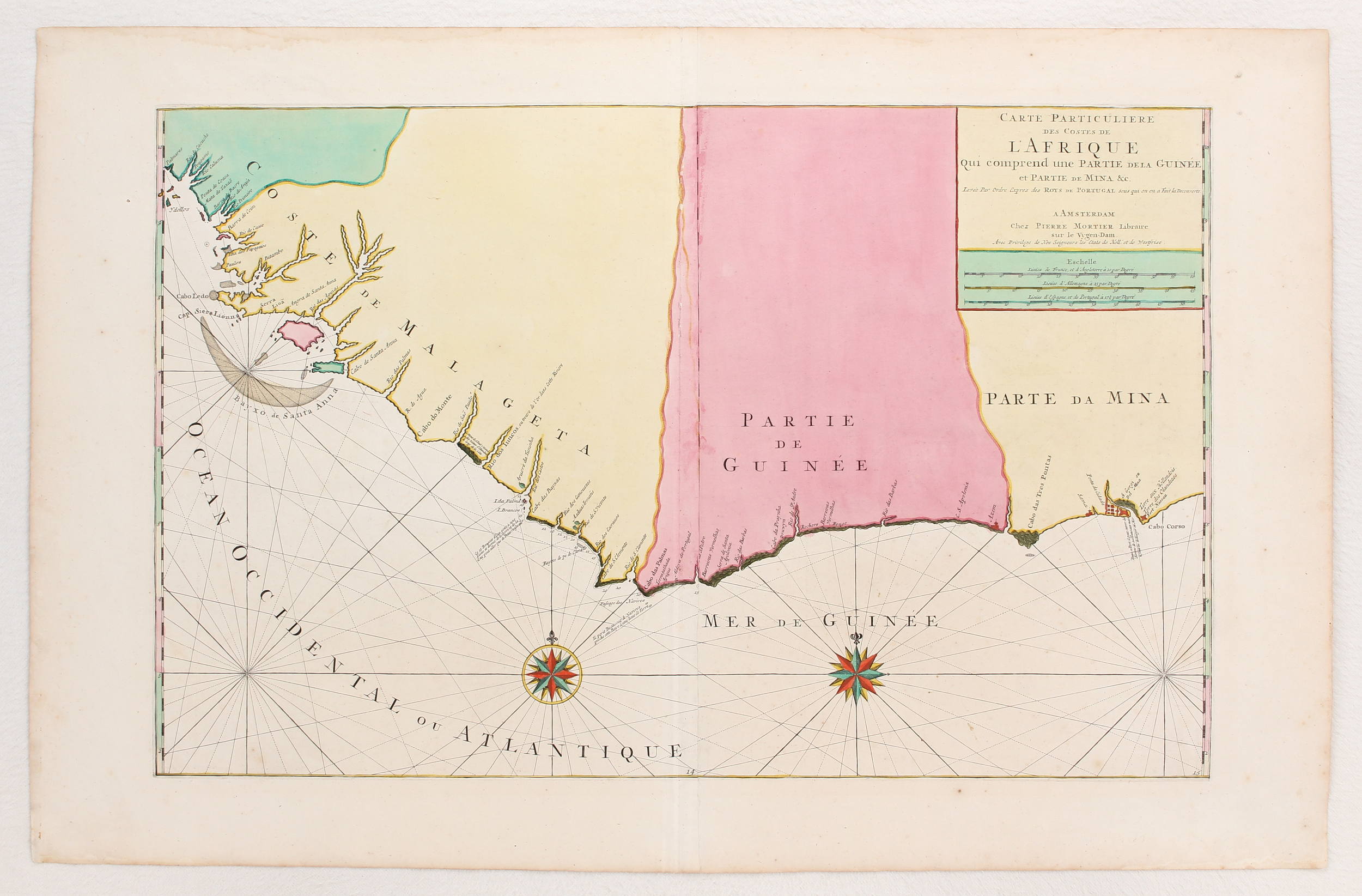 Mar di Aethiopia. (Janssonius) / 4 Bll.