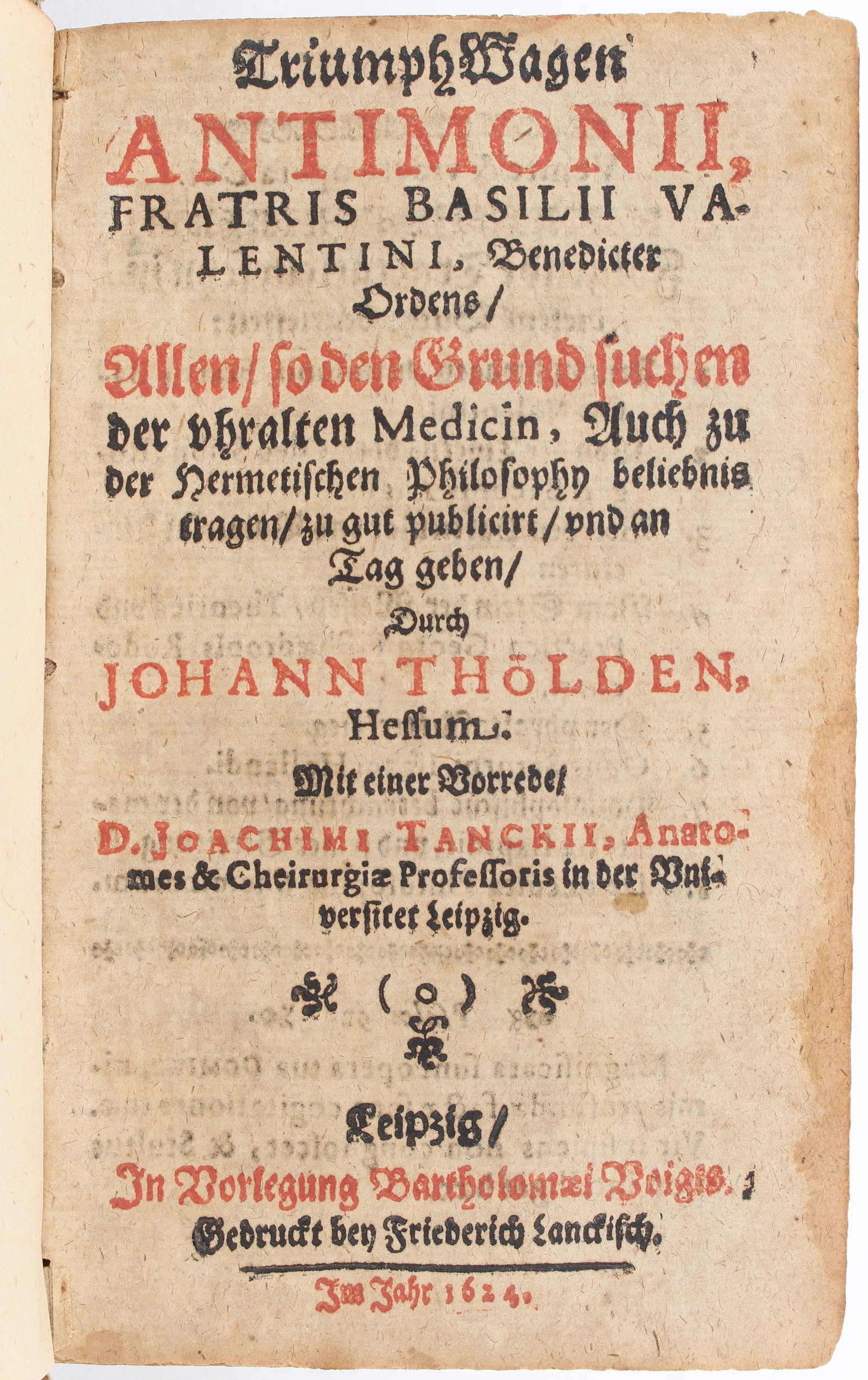 Basilius Valentinus, Triumph-Wagen