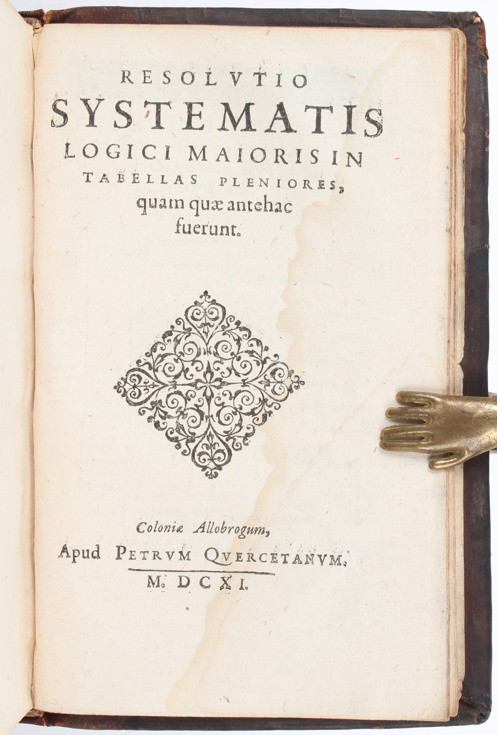 Keckermann, Systema logicae