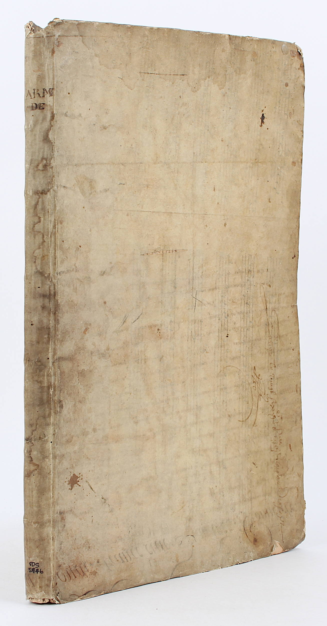 Lully, Armide. Notenhandschrift. 17. Jh.