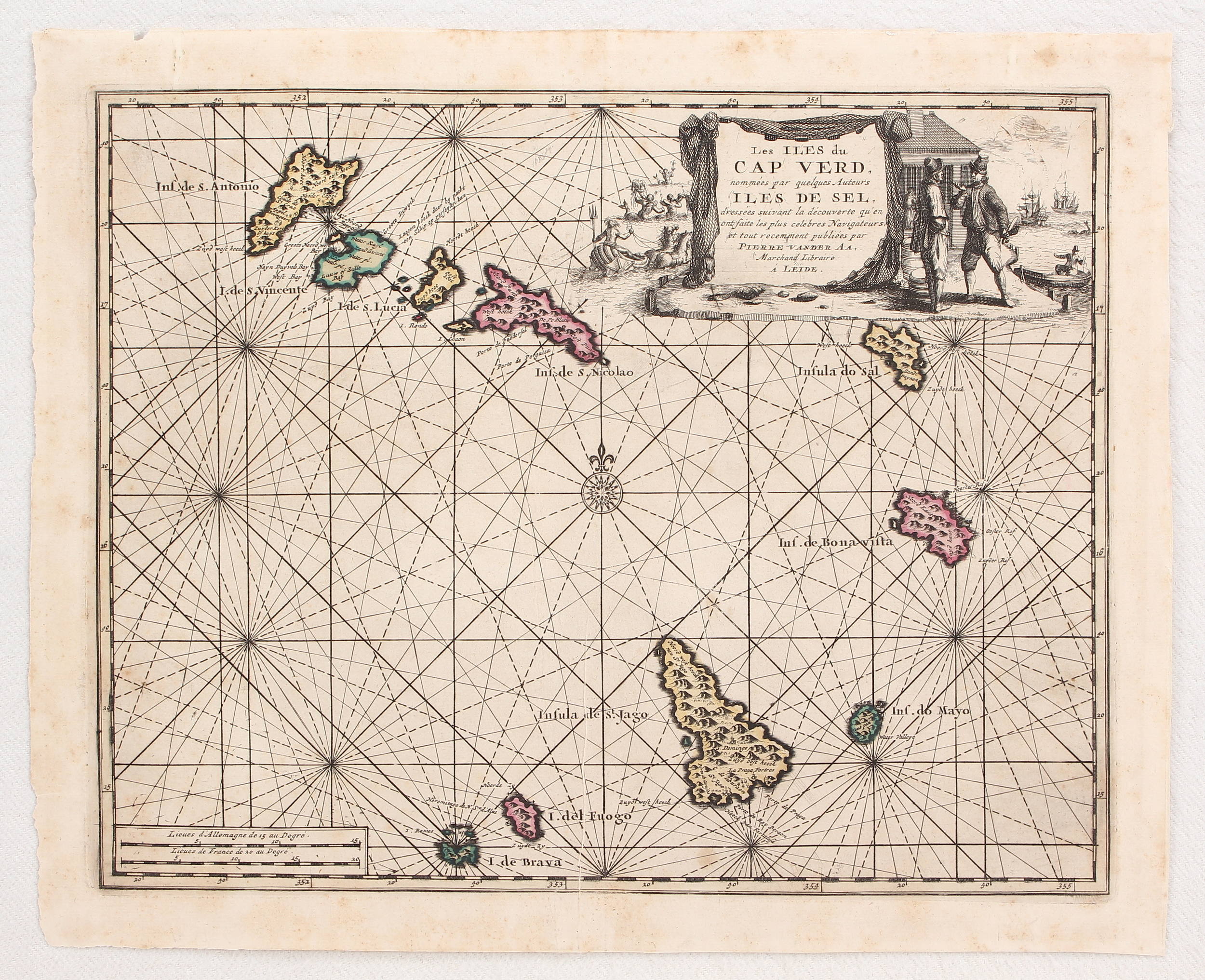 Welt-Konvolut. 12 Bll. Visscher/Zatta u.a.