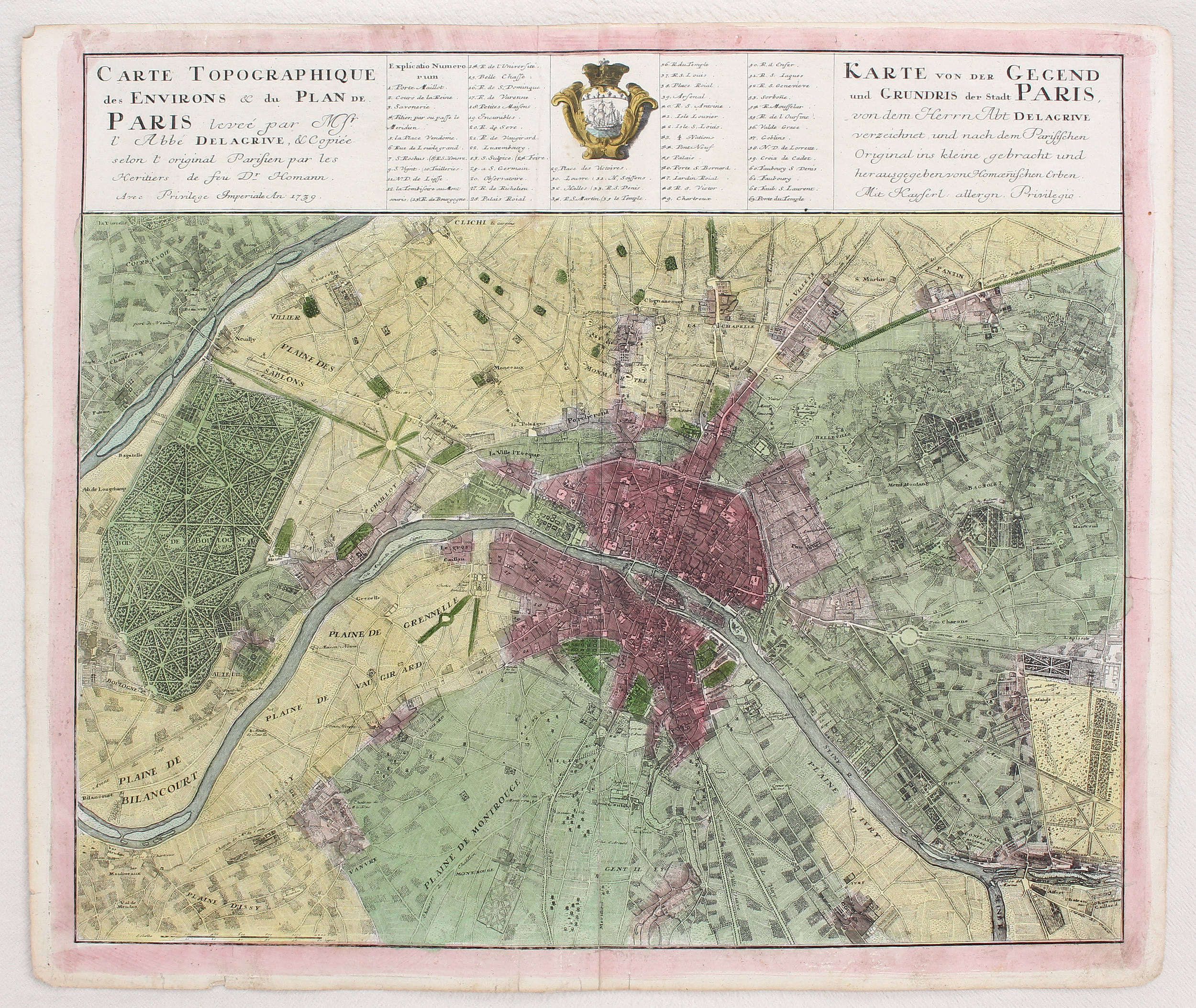 Paris. Homann Erben / 6 Bll.