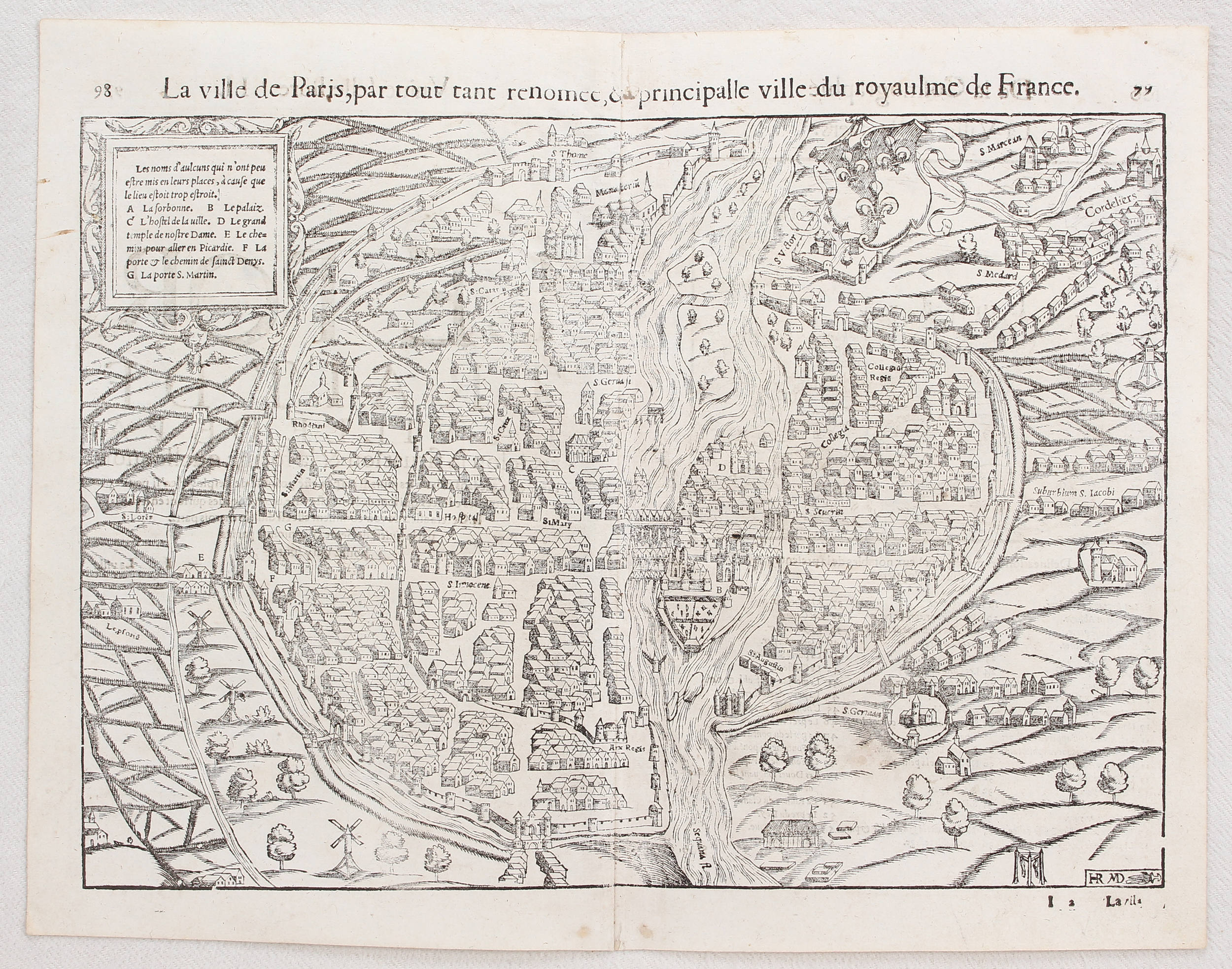 Paris. Homann Erben / 6 Bll.