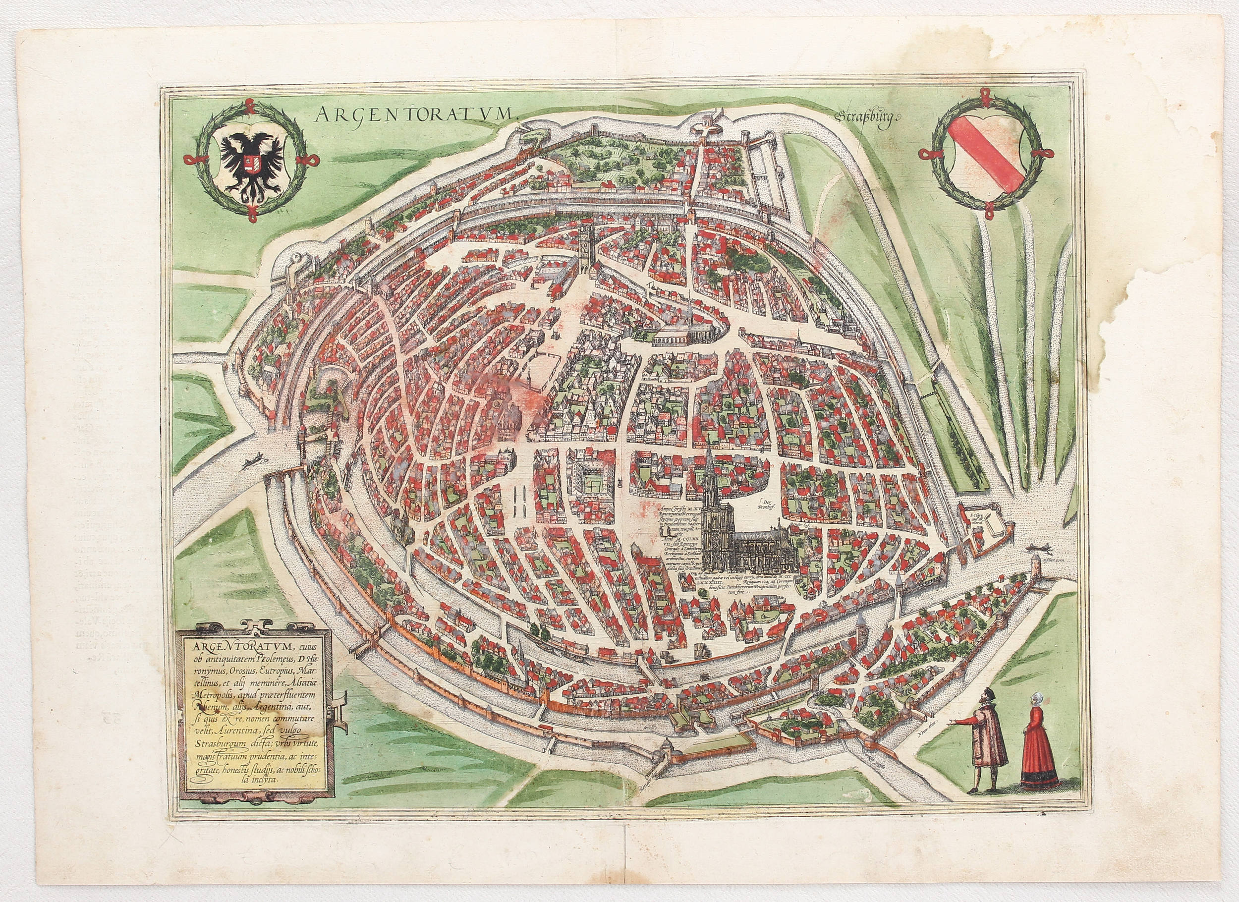 Straßburg. (Braun-Hogenberg) / 5 Bll.