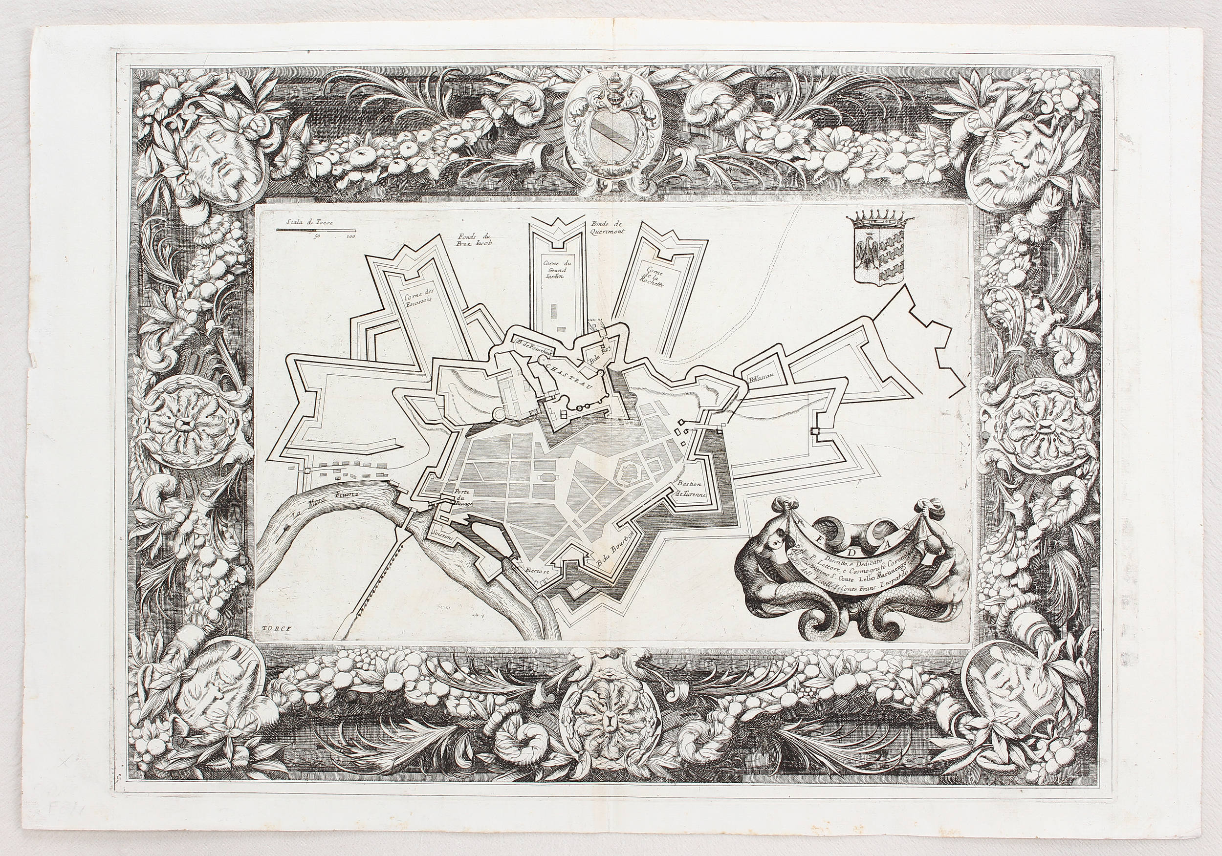 Malplaquet. Huchtenburg / 4 Bll.