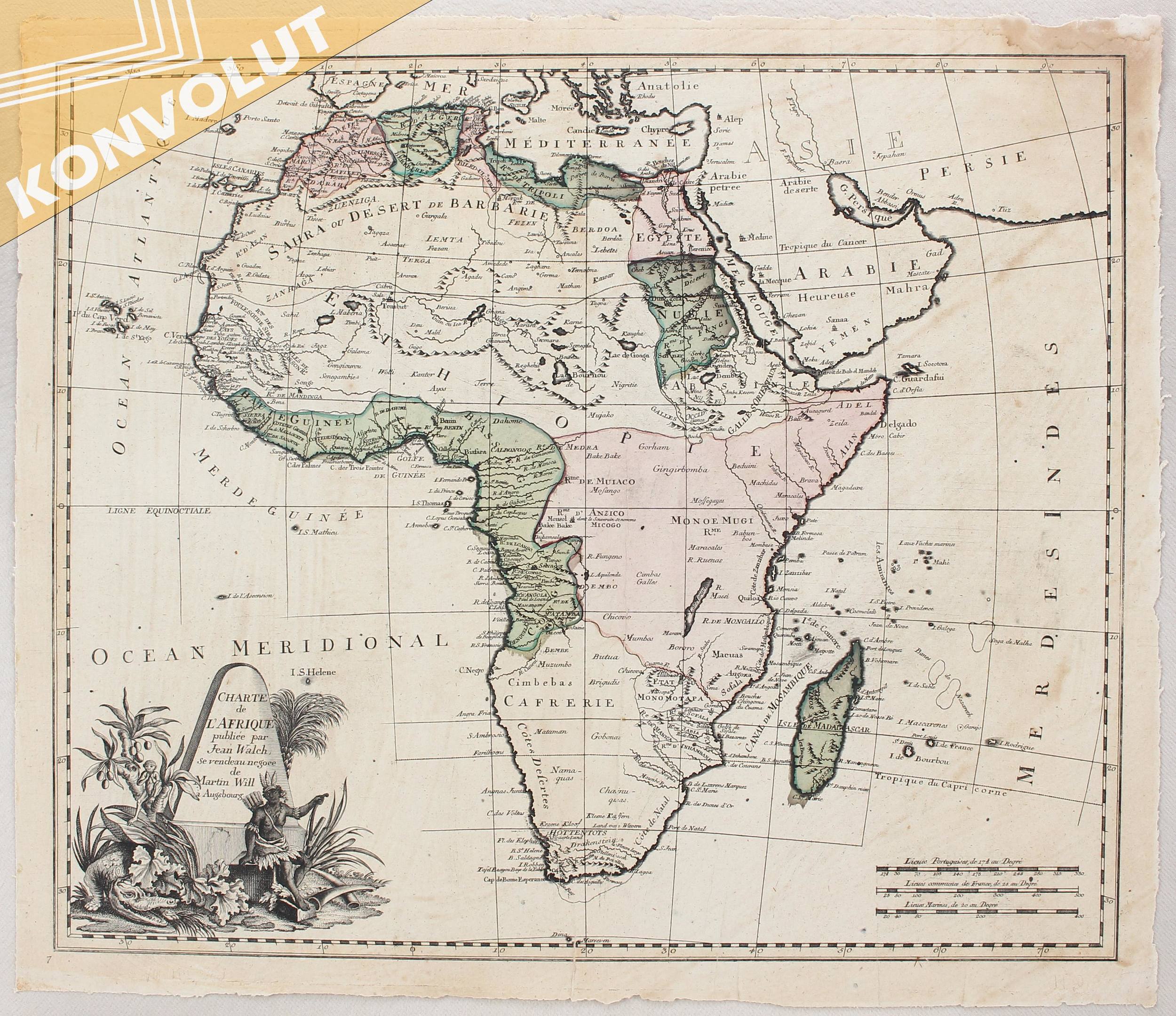 Afrika. Walch-Will / 10 Bll.