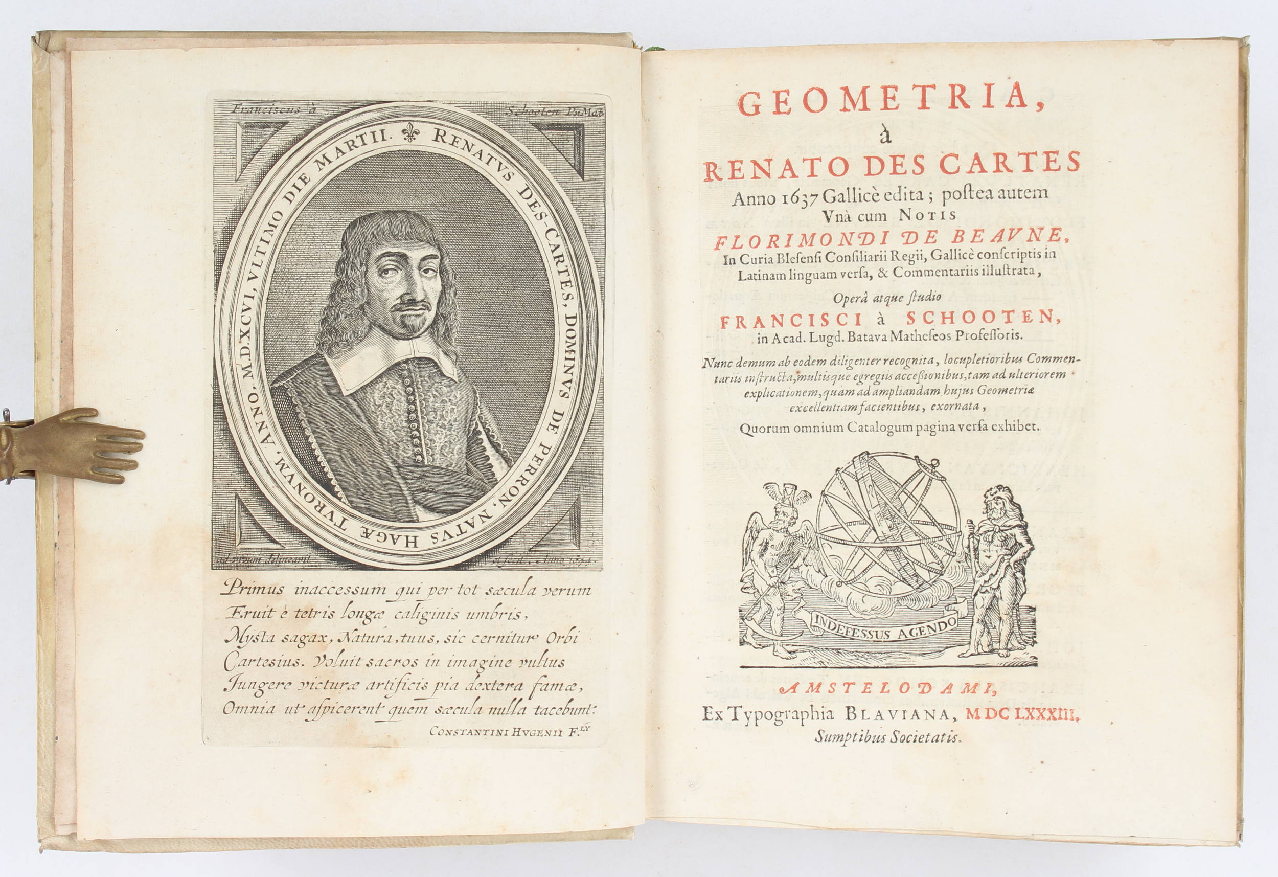 Descartes, Geometria / 3 Bde.