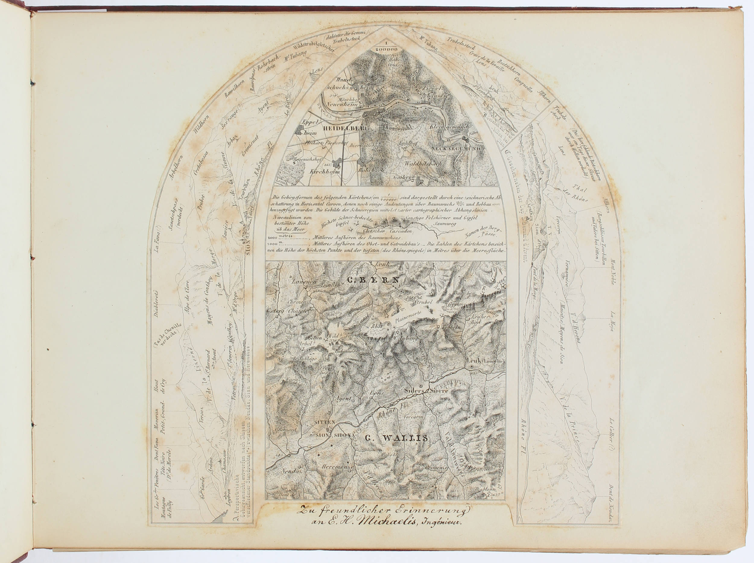 Album amicorum. H.F.G.E.Wedekind. Frankfurt 1849-1883