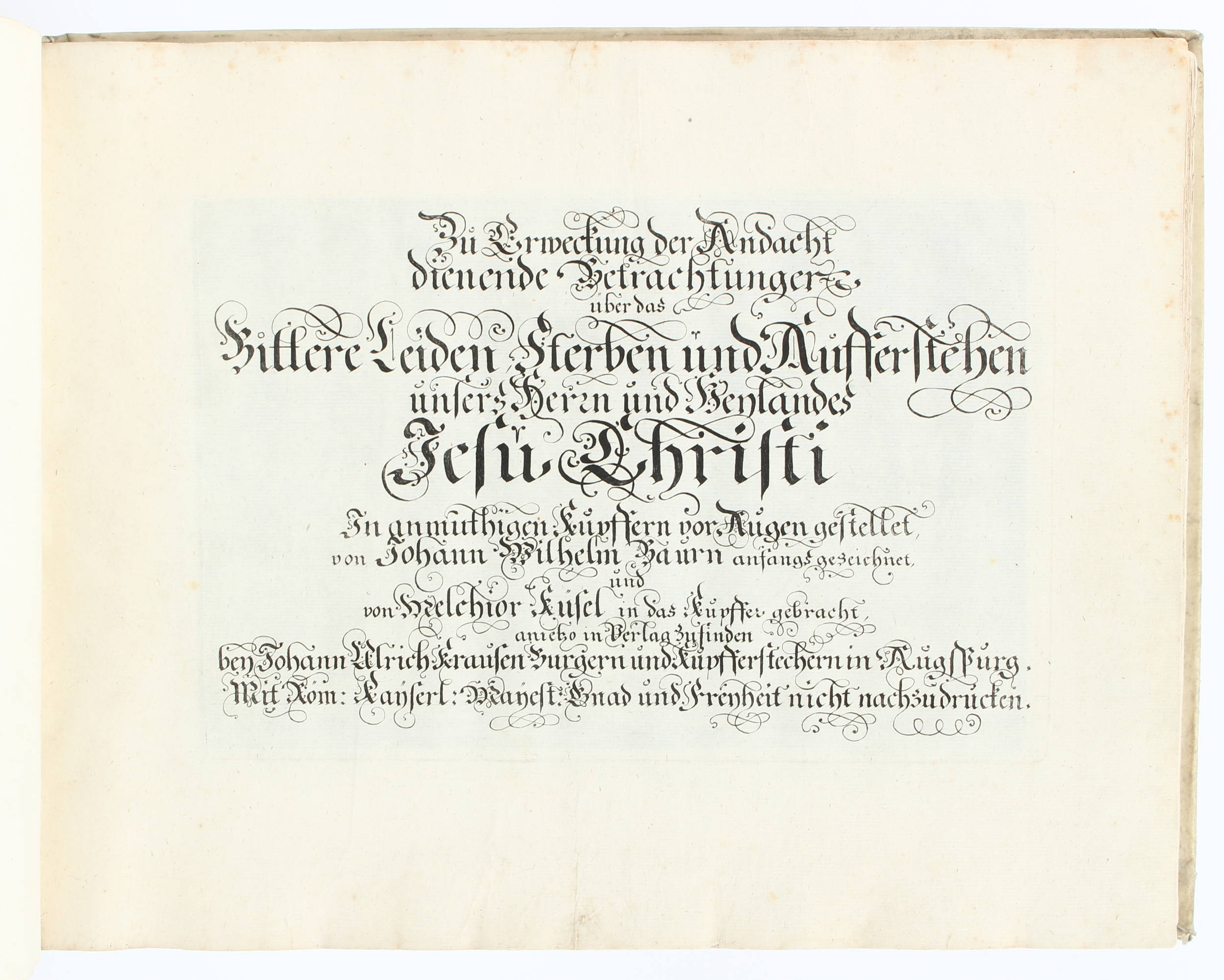 Baur/Küsel, (Iconographia). 7 Folgen.