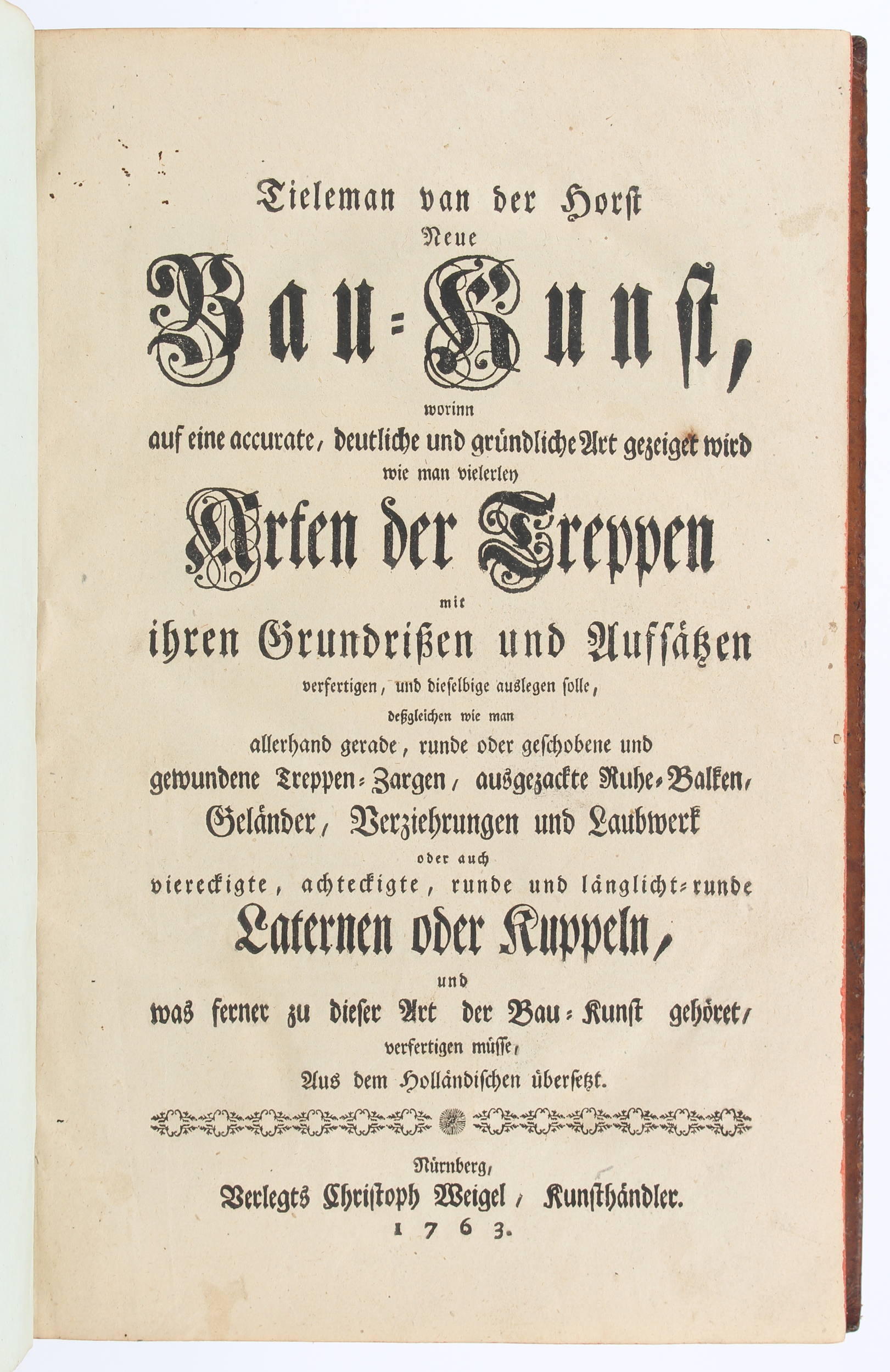 Horst, Arten der Treppen
