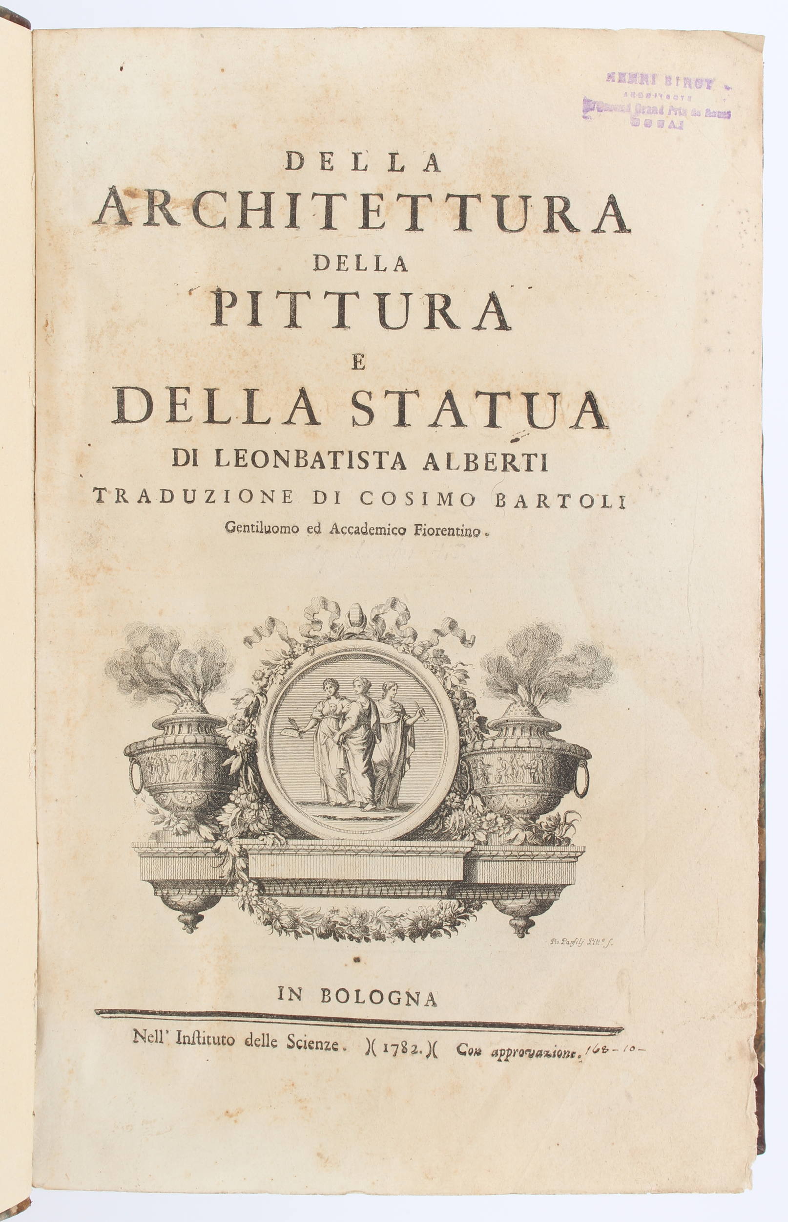 Alberti, Della architettura