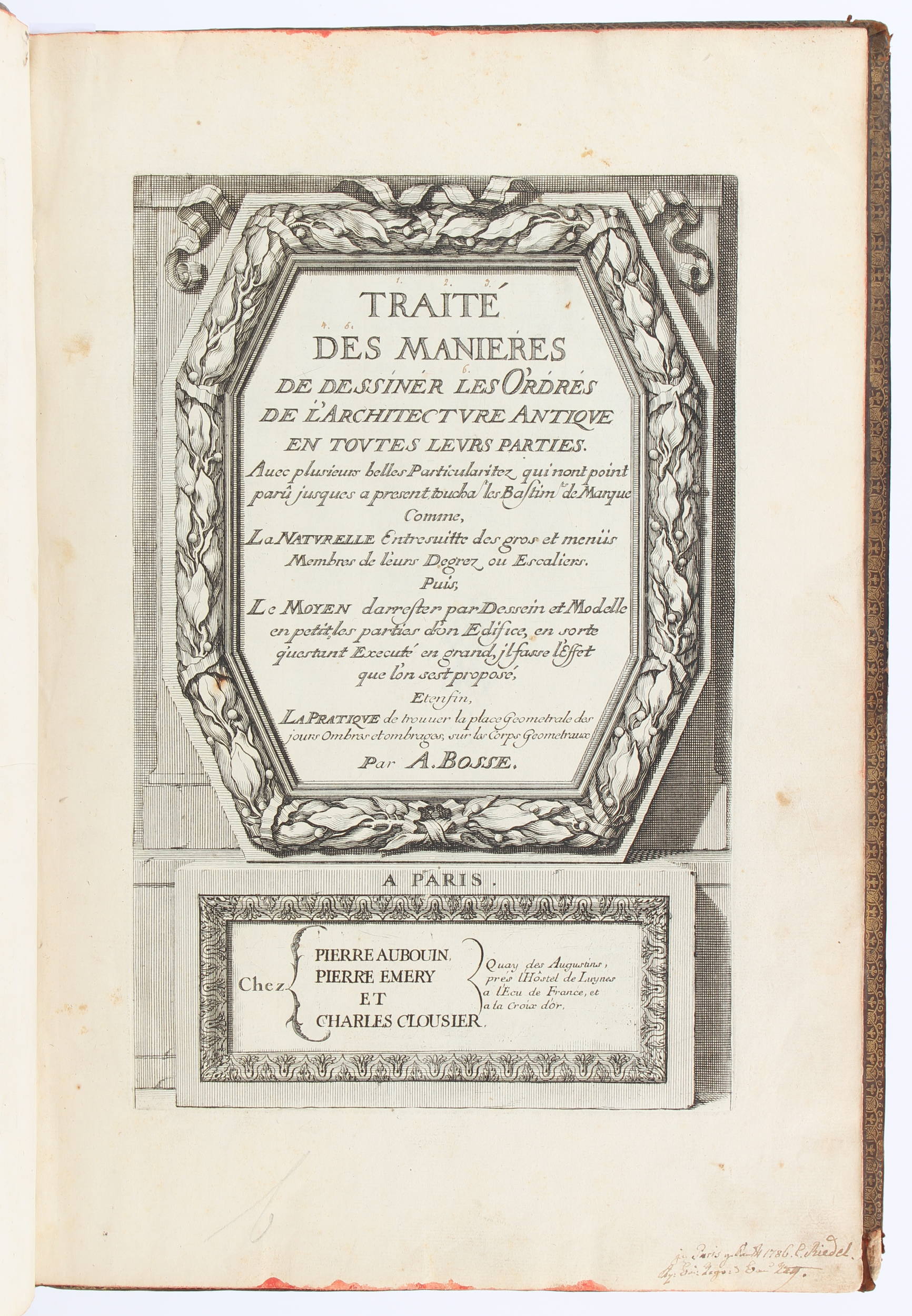 Bosse, Traité des manières