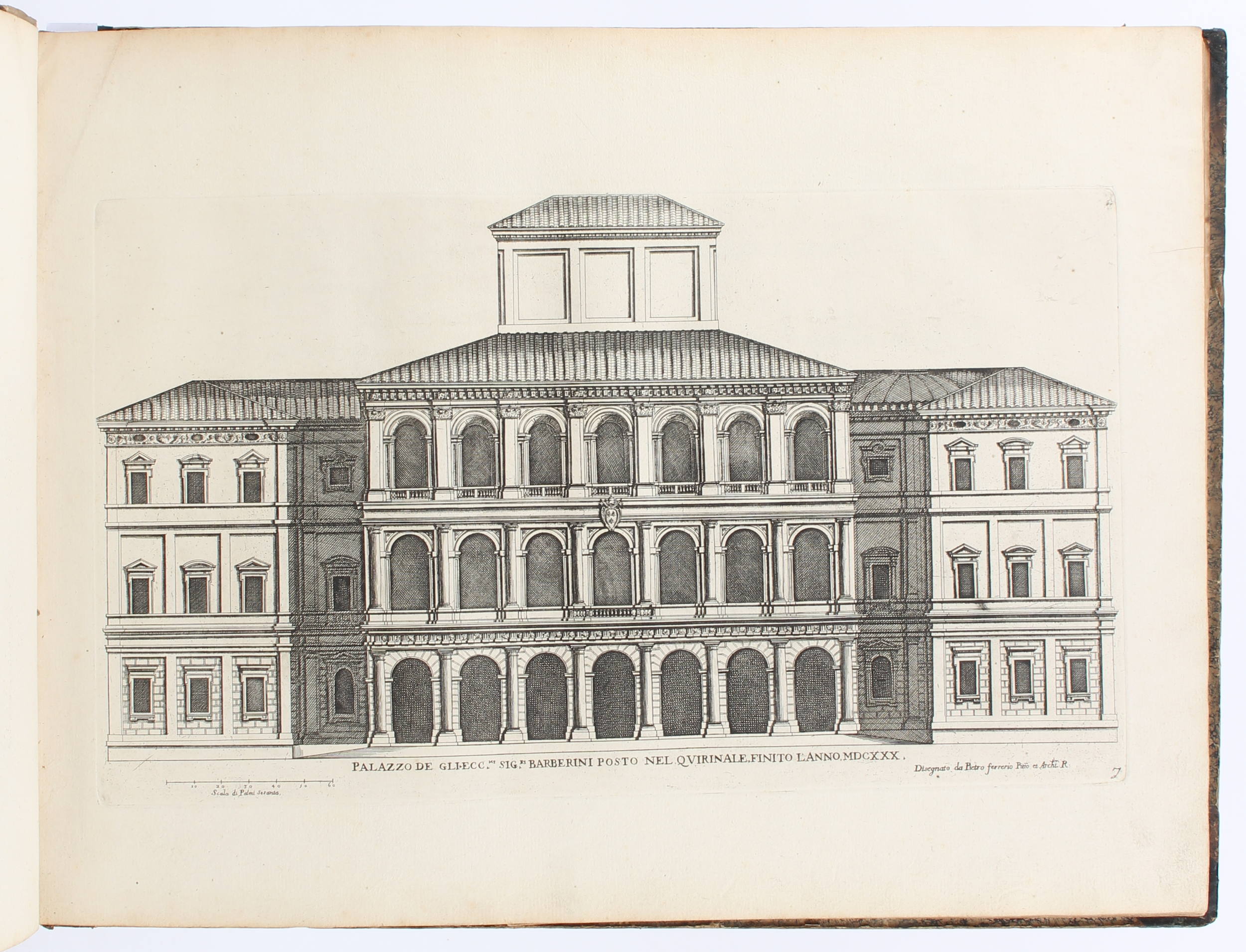 Ferrerio, Palazzi di Roma