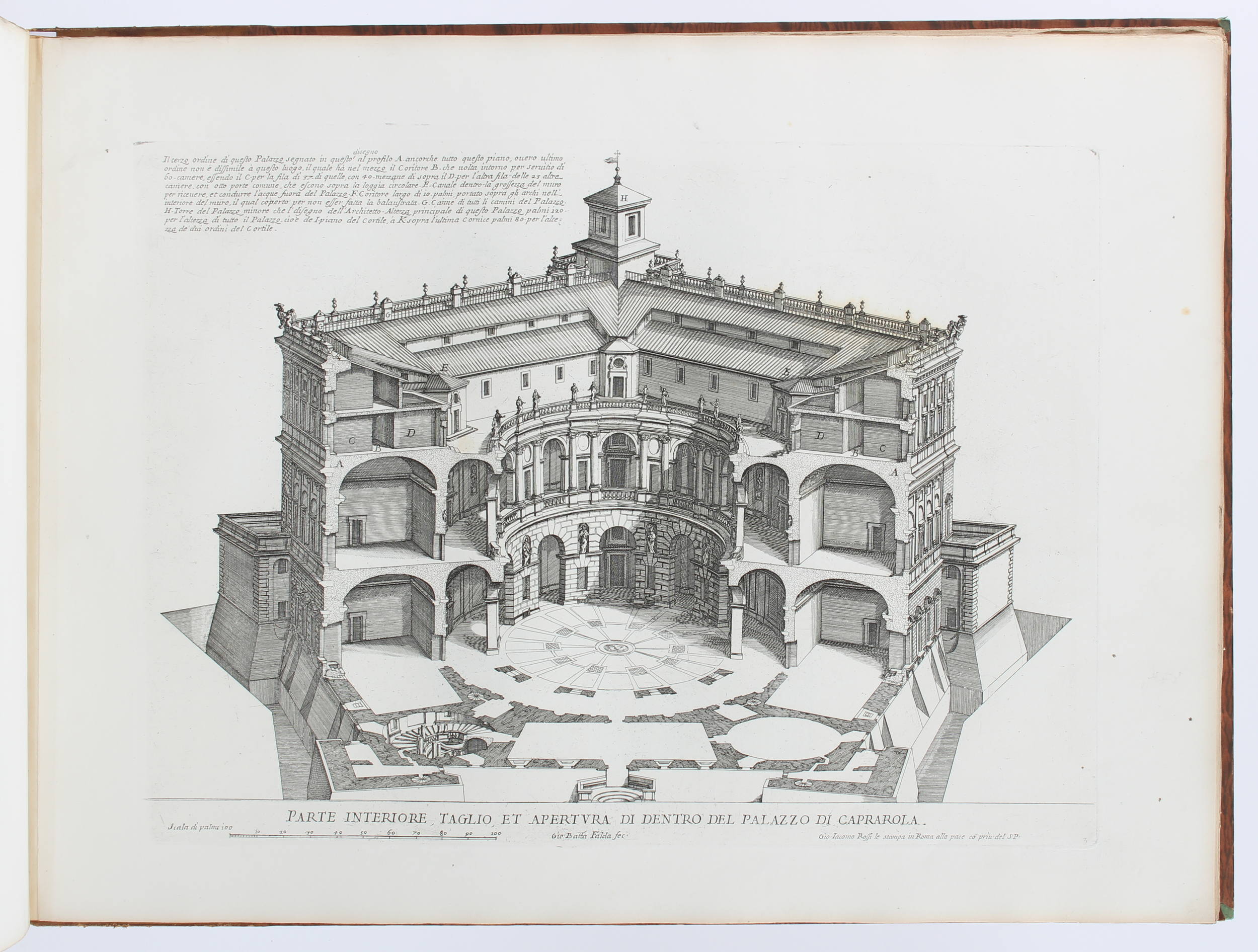 Ferrerio/Falda, Palazzi di Roma