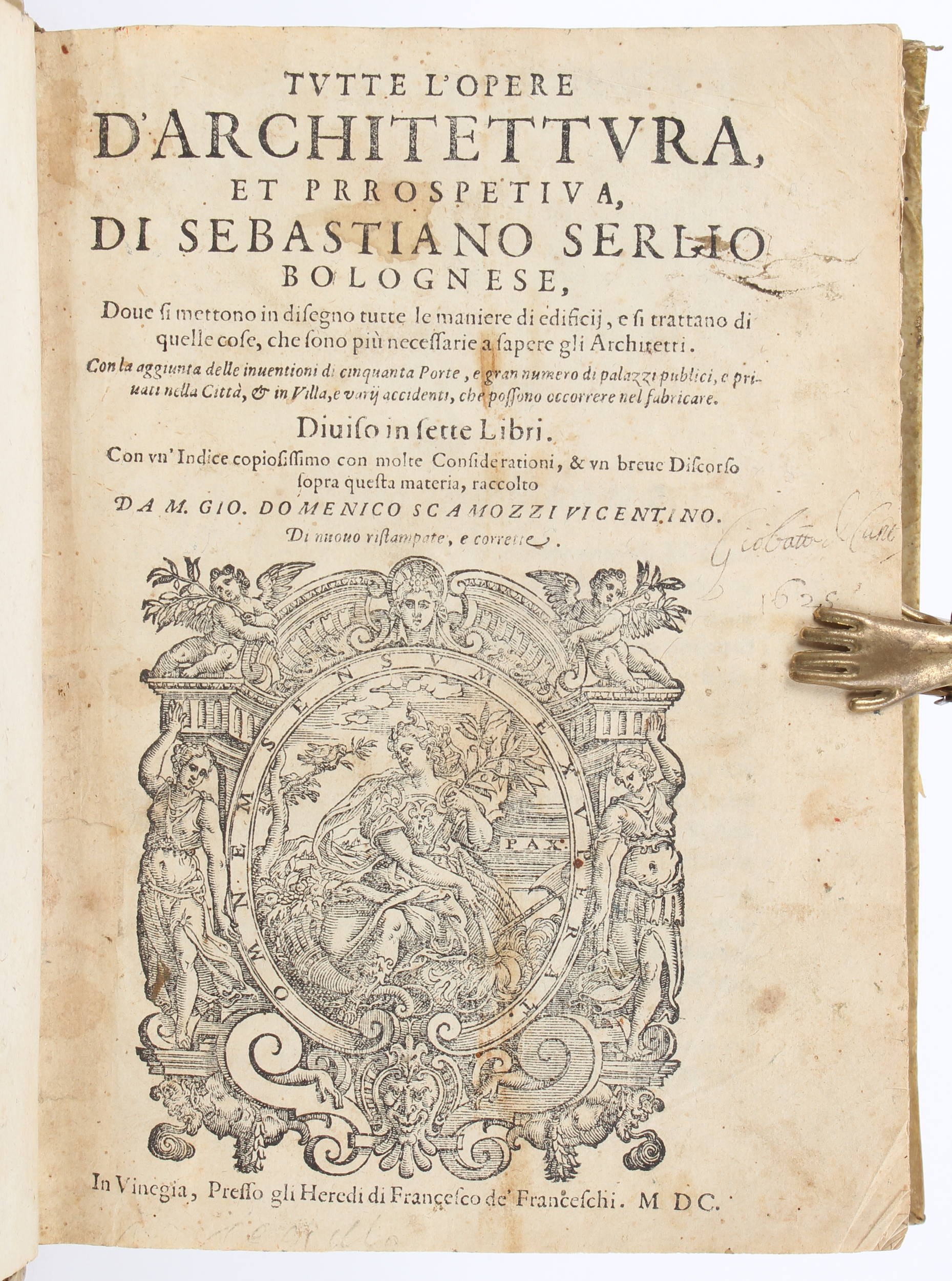 Serlio, Tutte l'opere