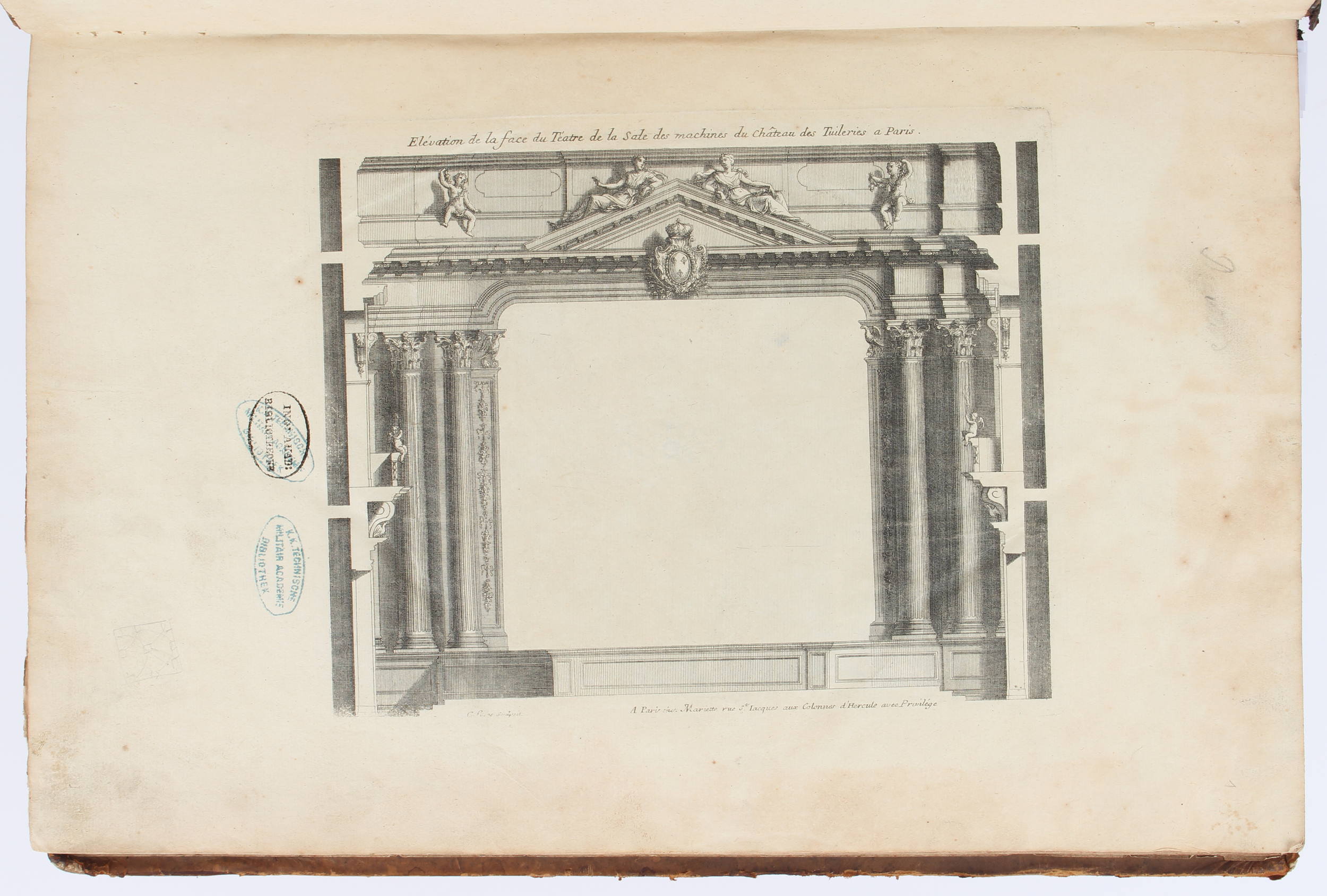 Mariette, (L'Architecture Françoise, u.a.) Sammelband