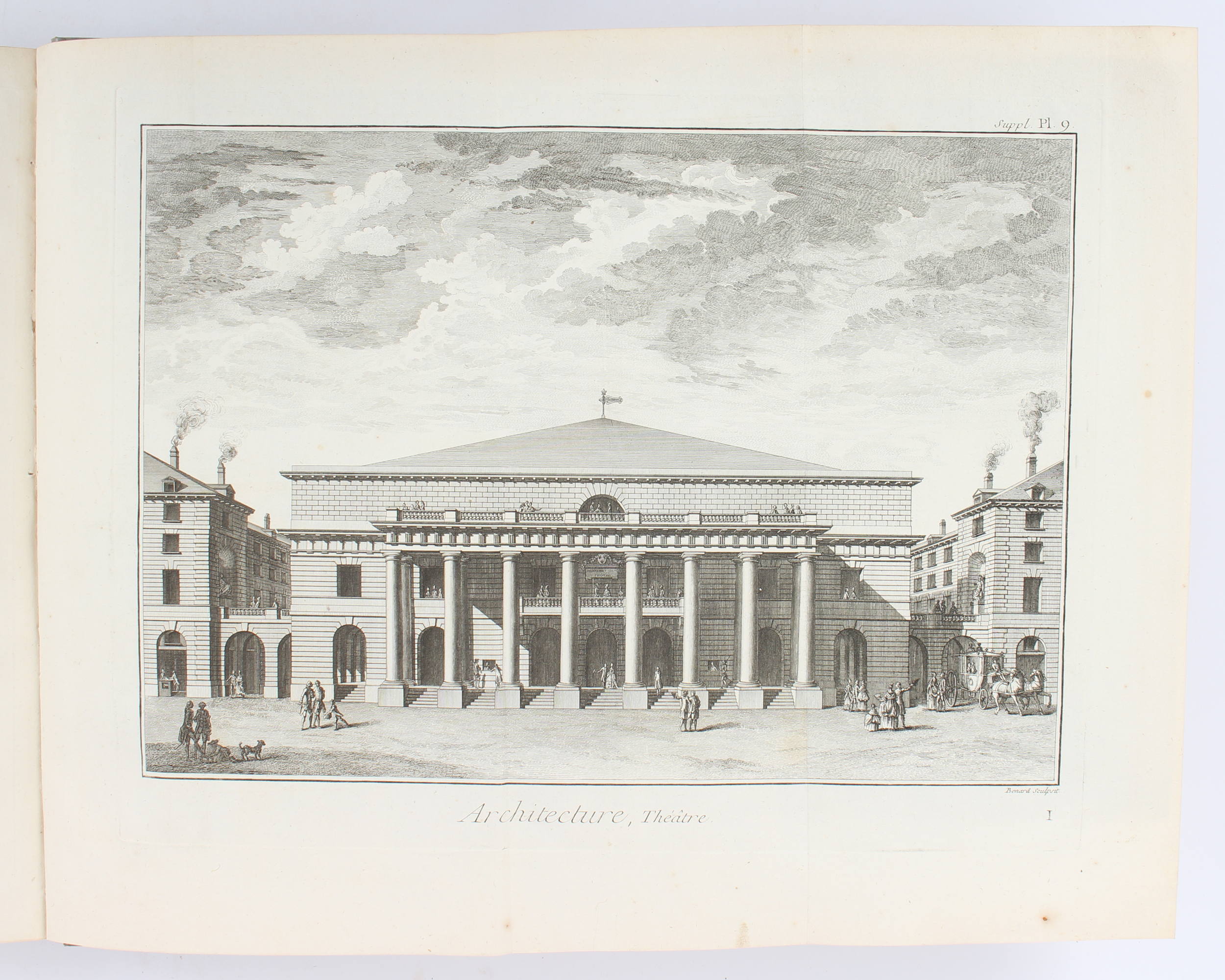 (Diderot, Encyclopédie). Architecture / 2 Bde.