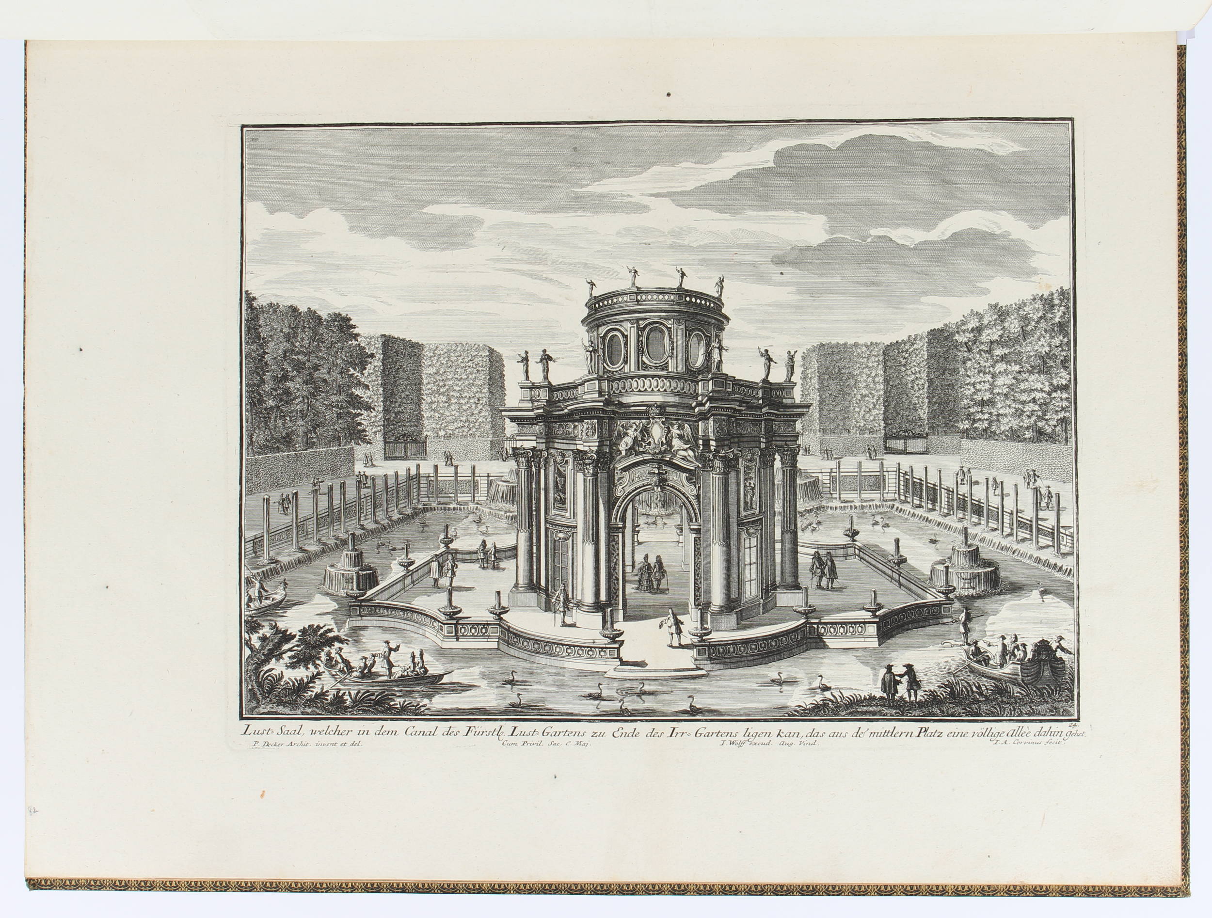 Decker, Fürstlicher Baumeister u. Sturm. Prodromus. 2 Bde.