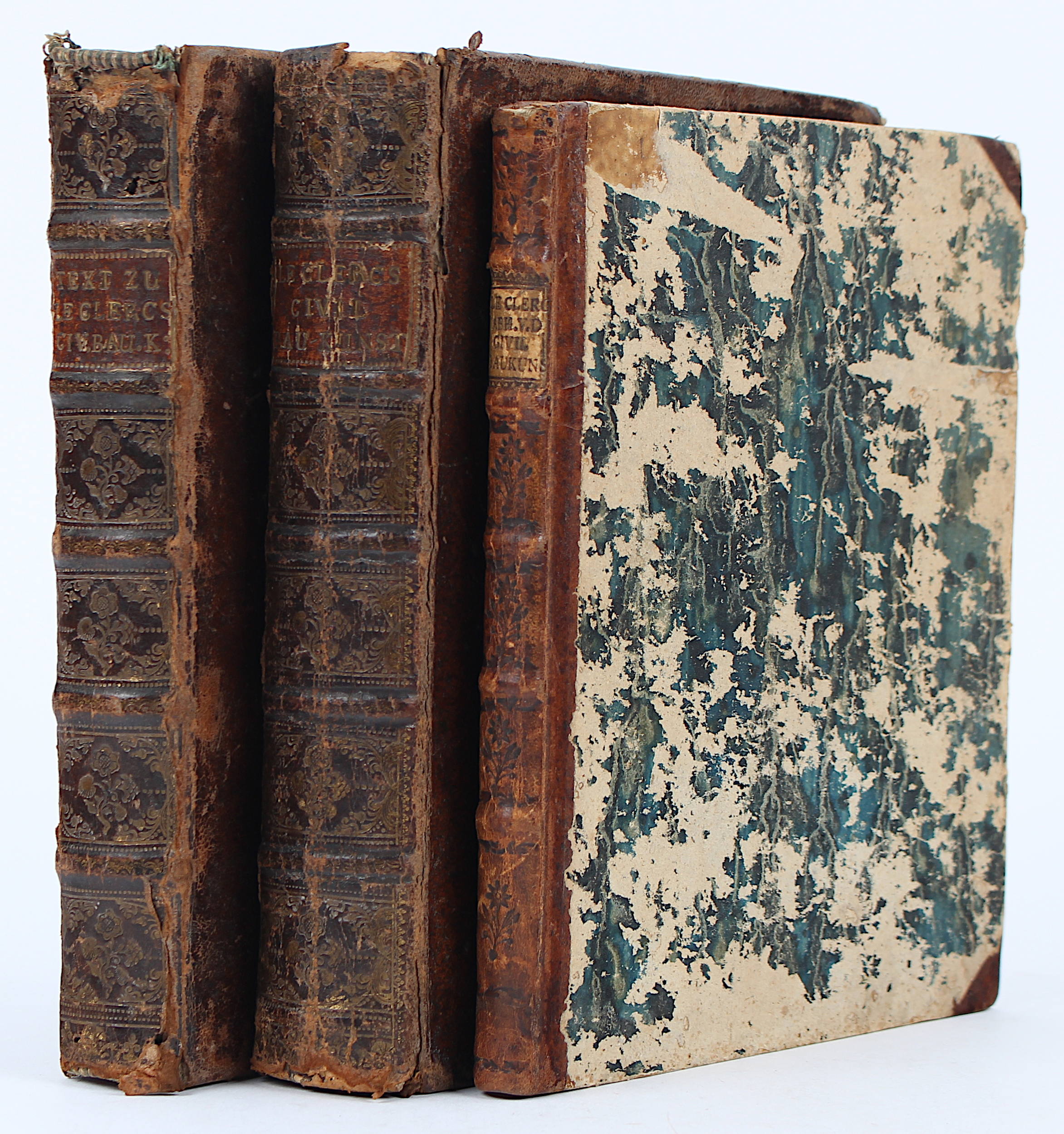 Le Clerc, Traité d´architecture / 3 Bde.