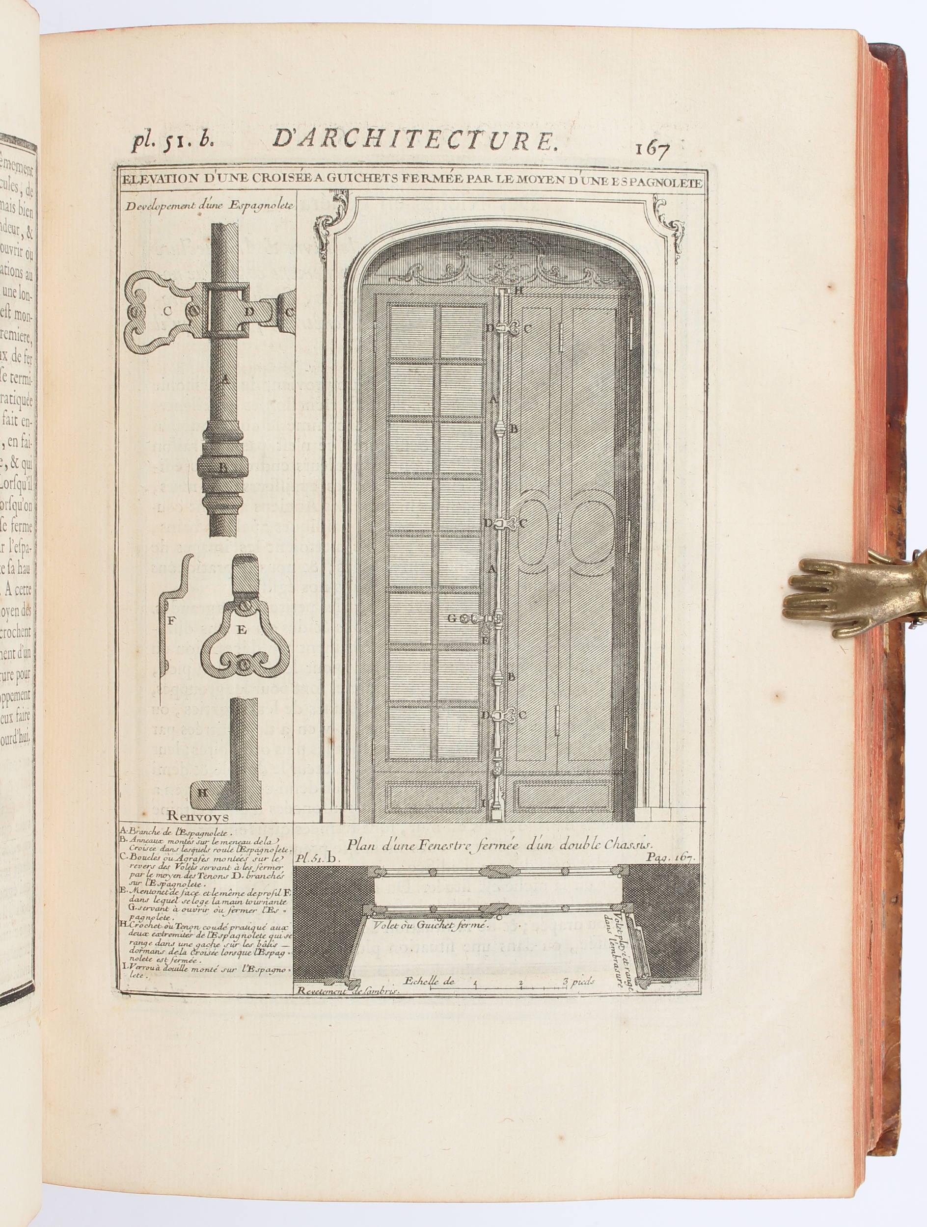 Daviler (d'Aviler), Cours d'architecture / 2 Bde.