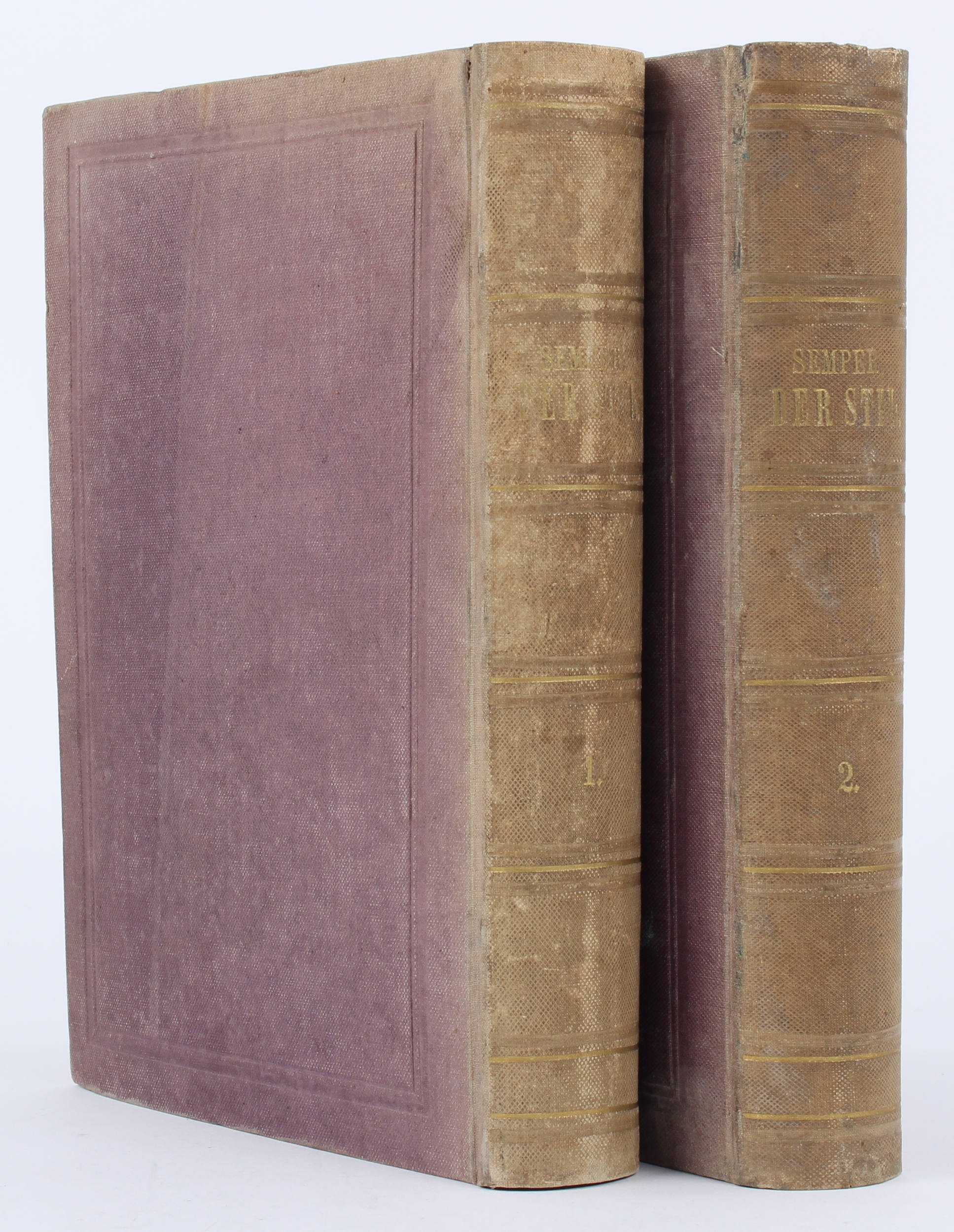 Semper, Der Stil. 2 Bde.