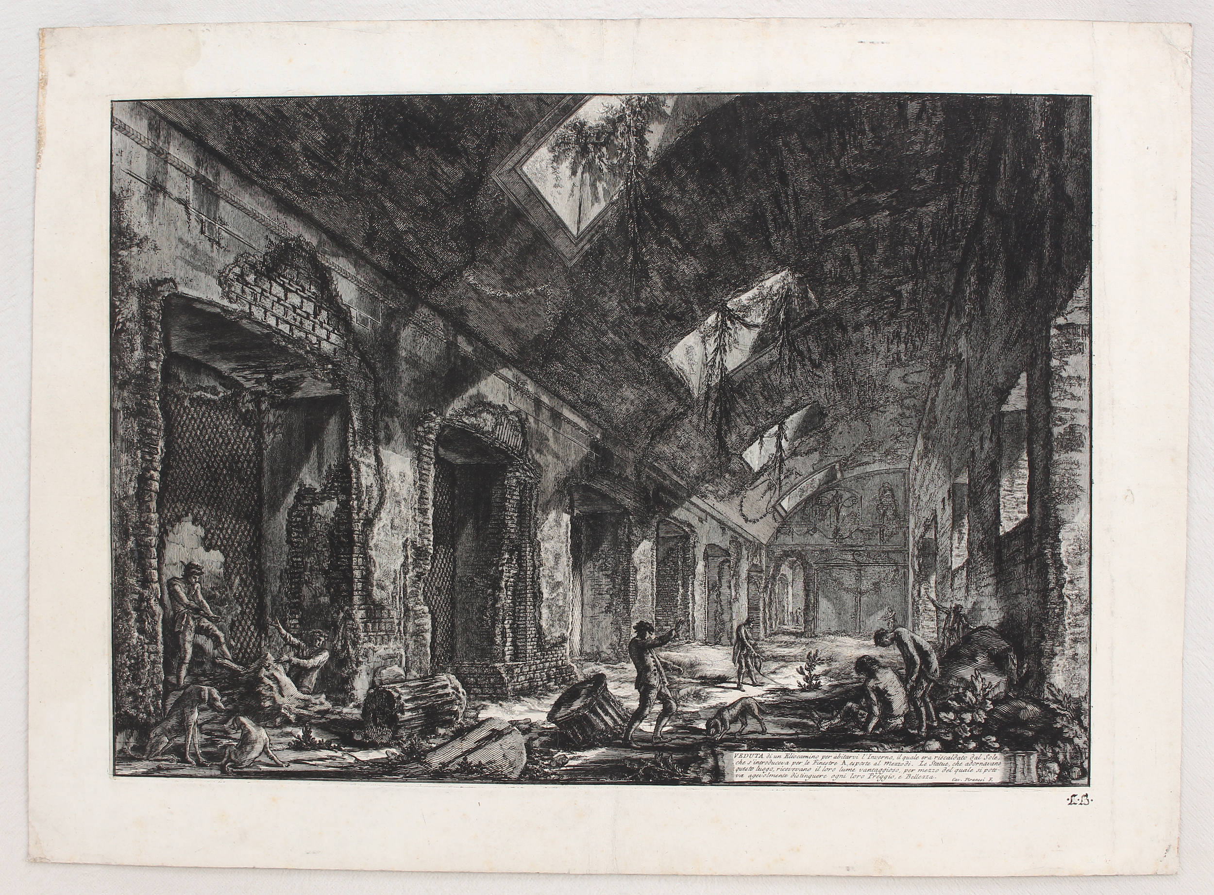 Rom. Eliocamino / 4 Bll. Piranesi