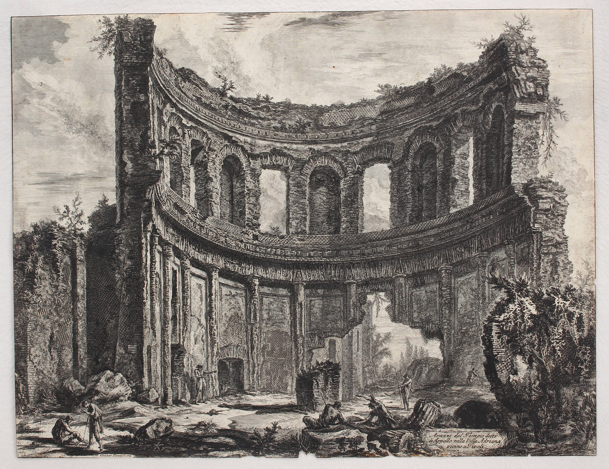Rom. Eliocamino / 4 Bll. Piranesi