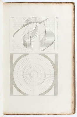 Krafft, Traité sur l'art de charpente. 2 Bde.