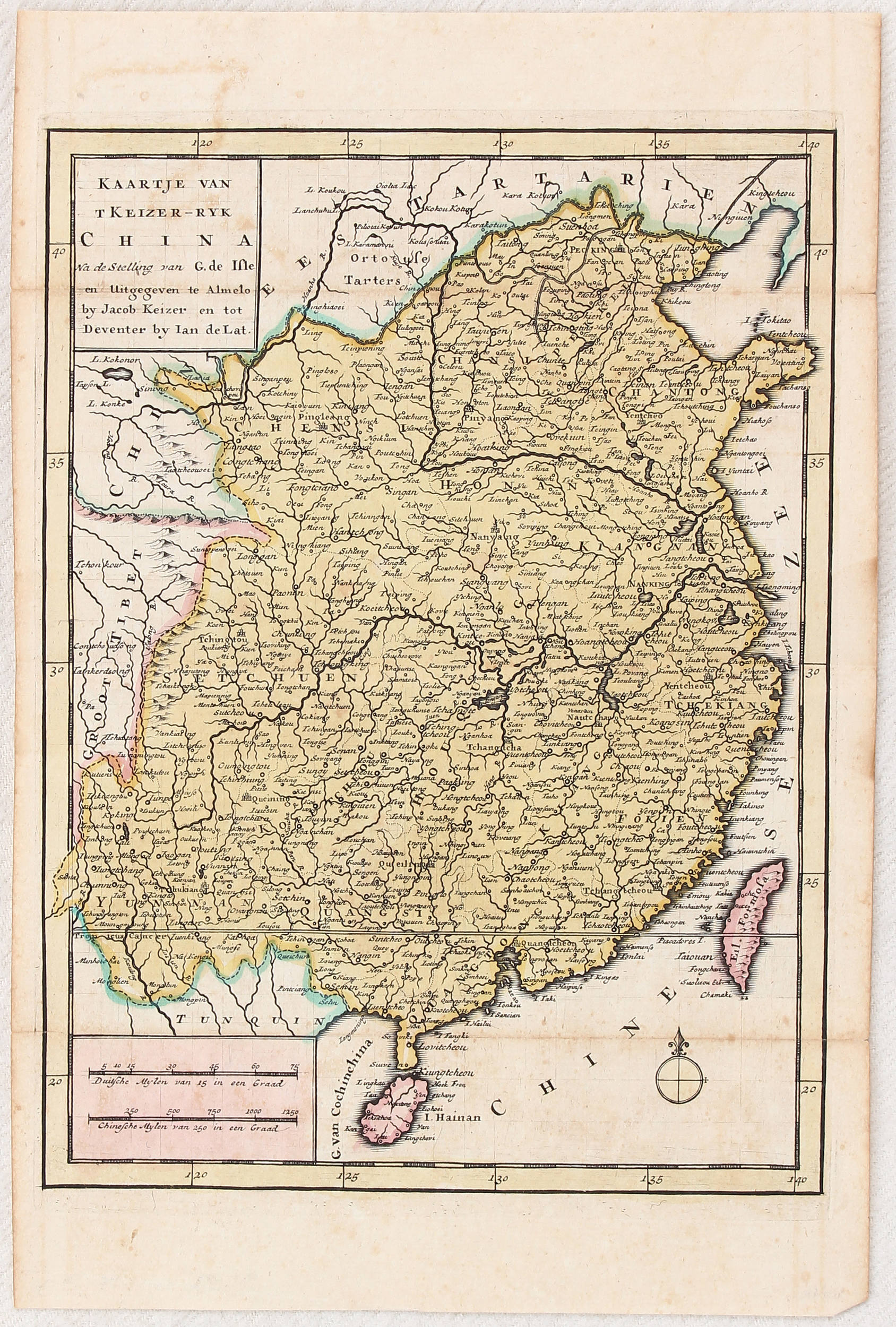 China. Keizer-de Lat / 12 Bll.
