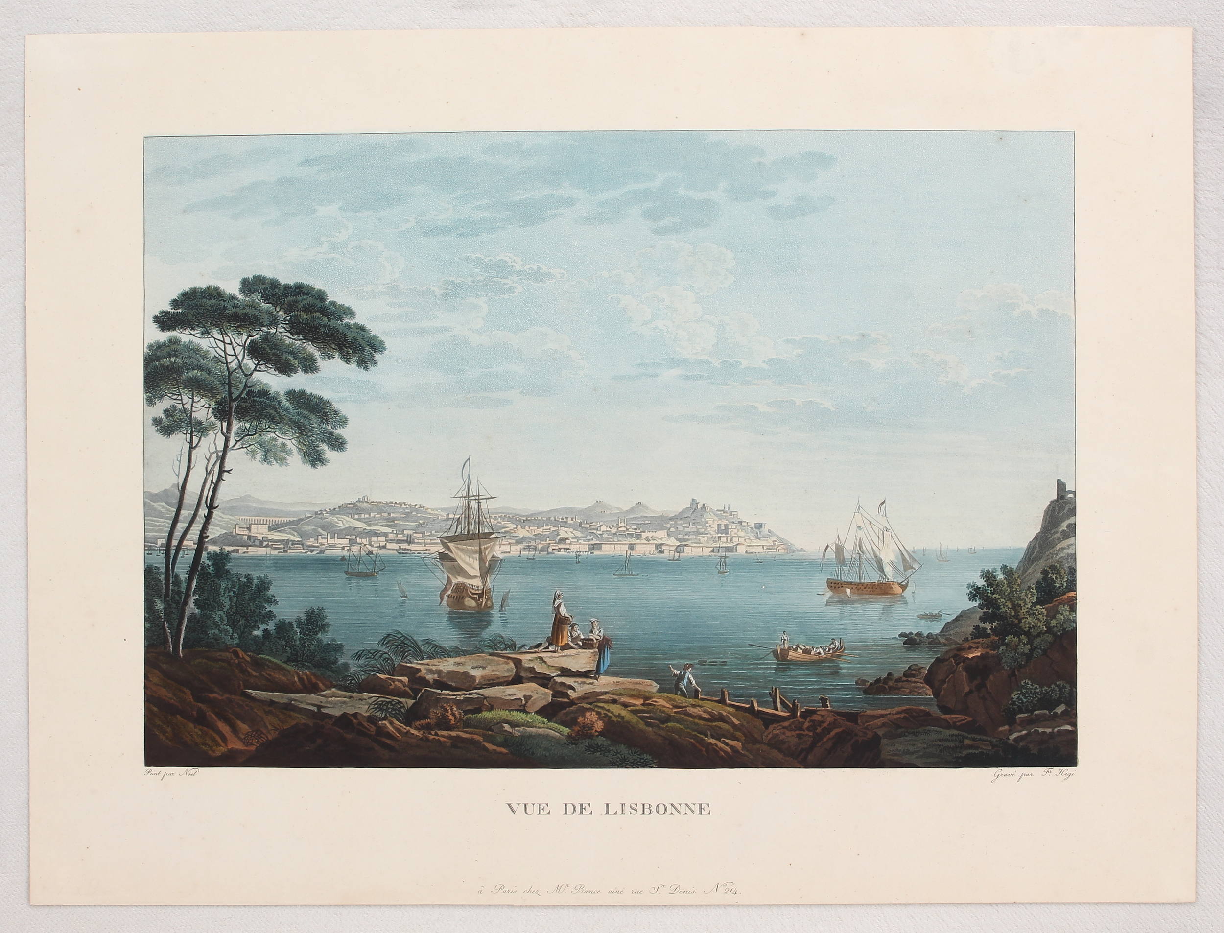 Lissabon. Plan-Prospekt. Bellin-Dépôt / 2 Bll.