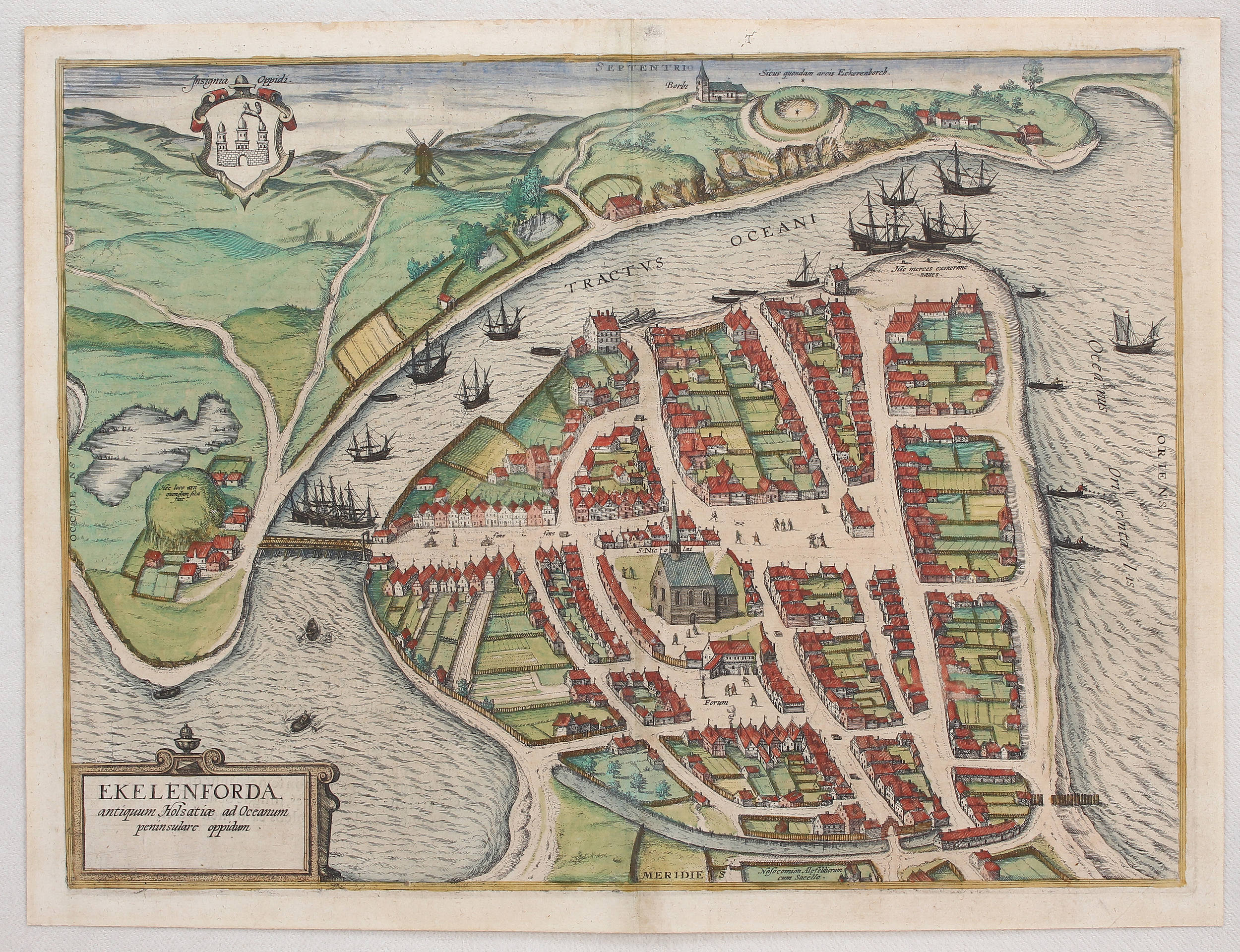 Eckernförde. (Braun-Hogenberg) / 6 Bll.