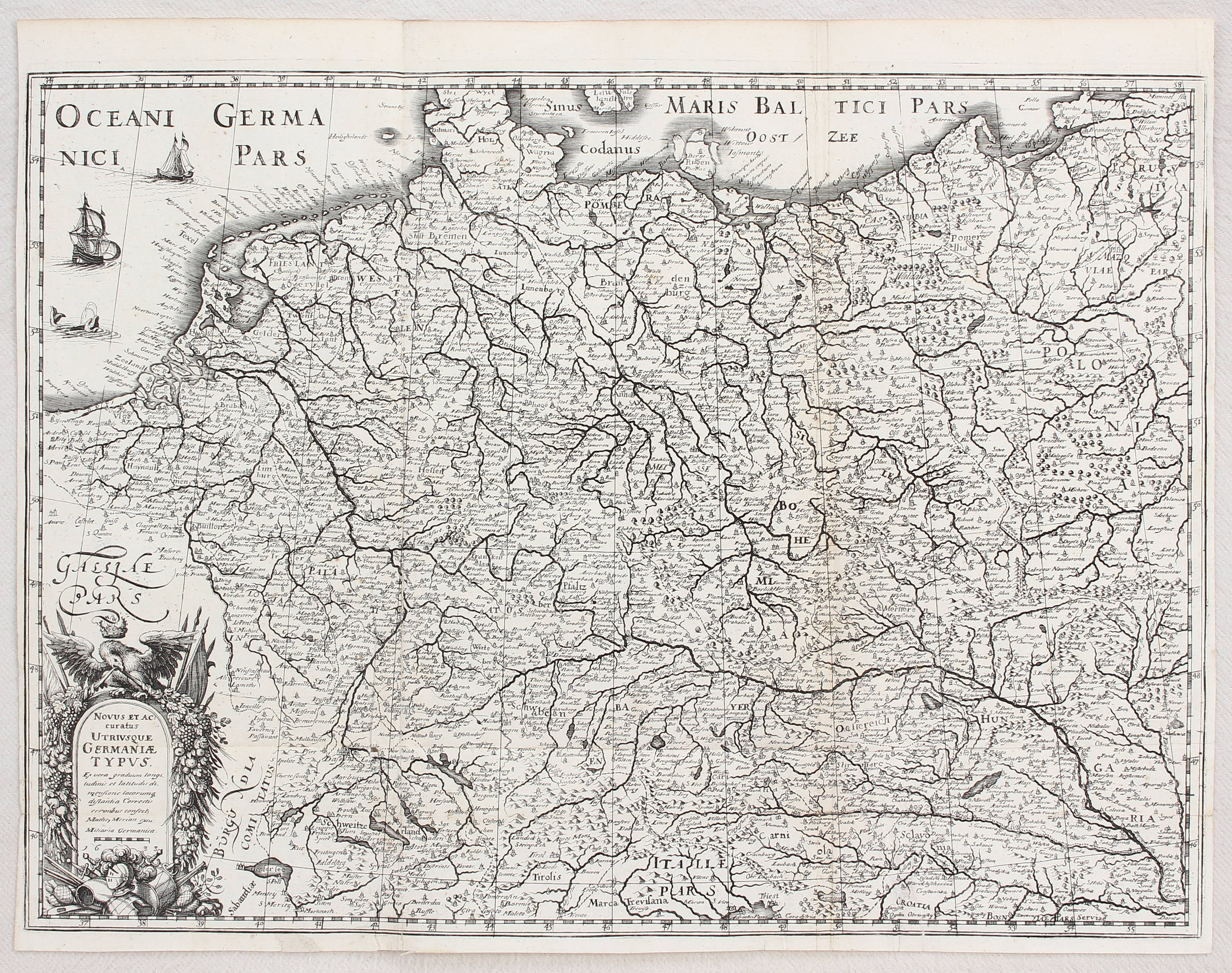 Deutschland. Ca. 150 Bll. Merian, Wening u.a.