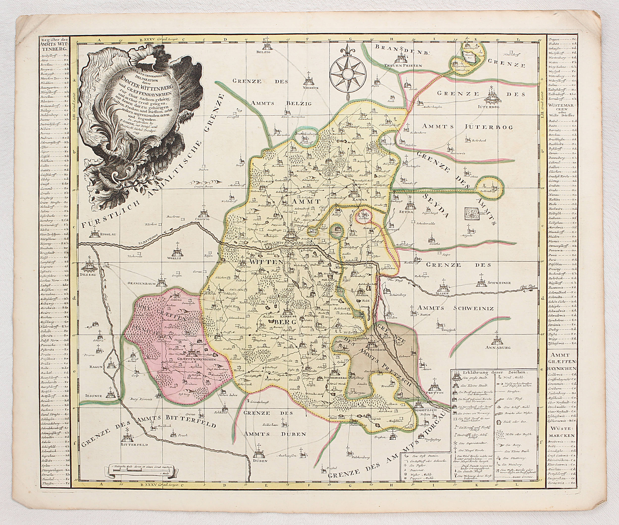 Sachsen. 18 Bll. Schenk