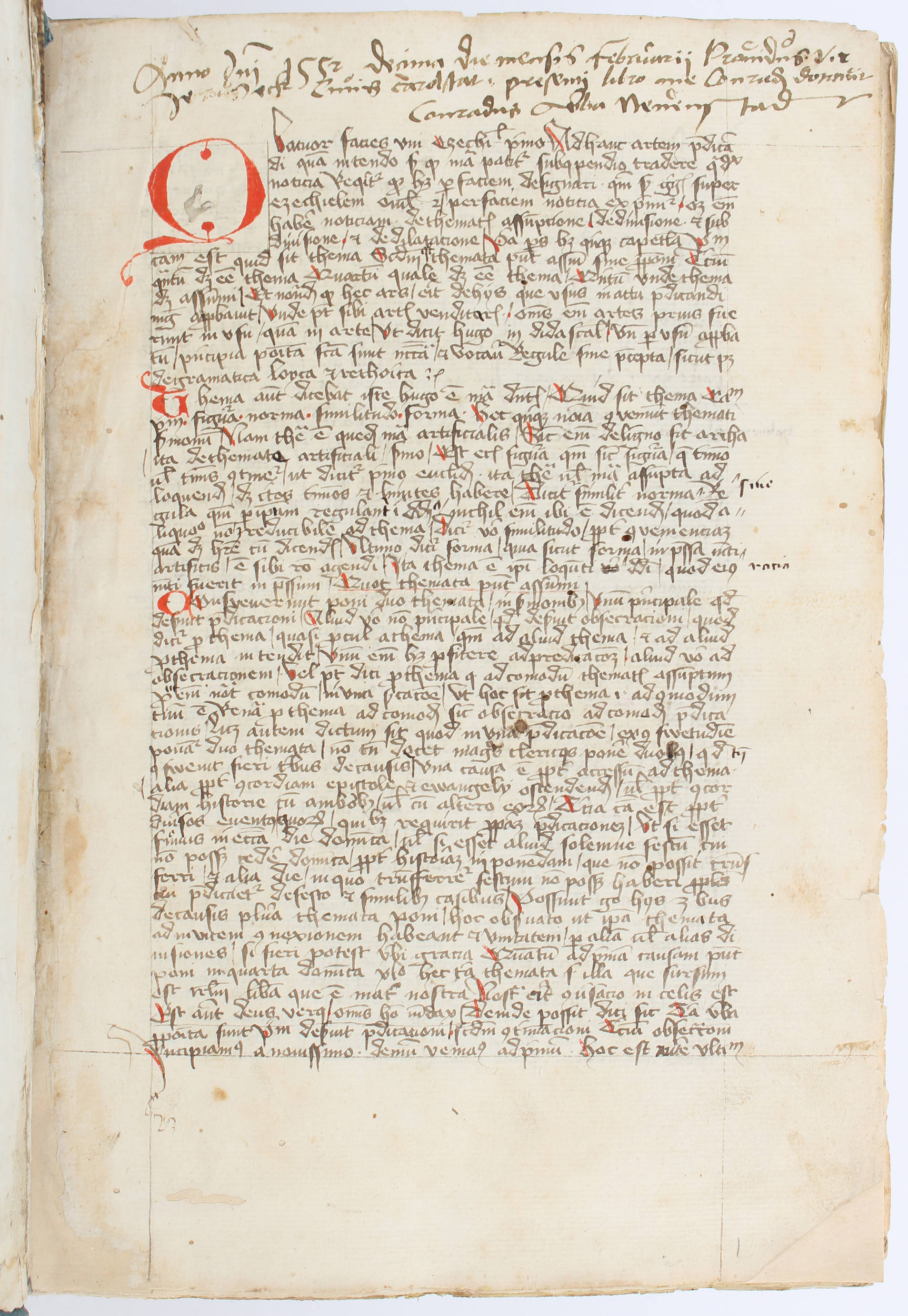 Heritius u.a., Theologische Schriften. Sammelhandschrift