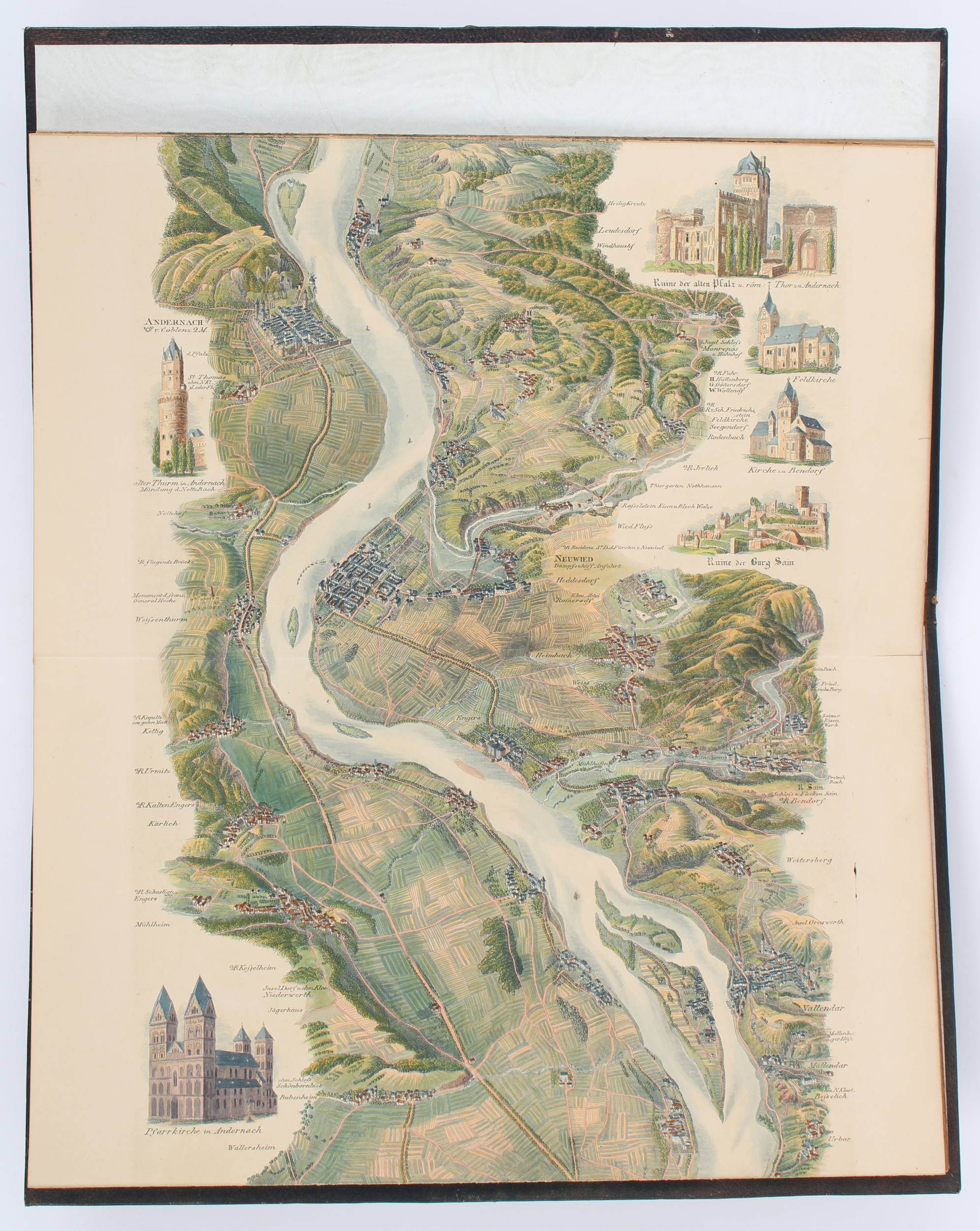Delkeskamp, Neues Panorama des Rheins von Mainz bis Coeln