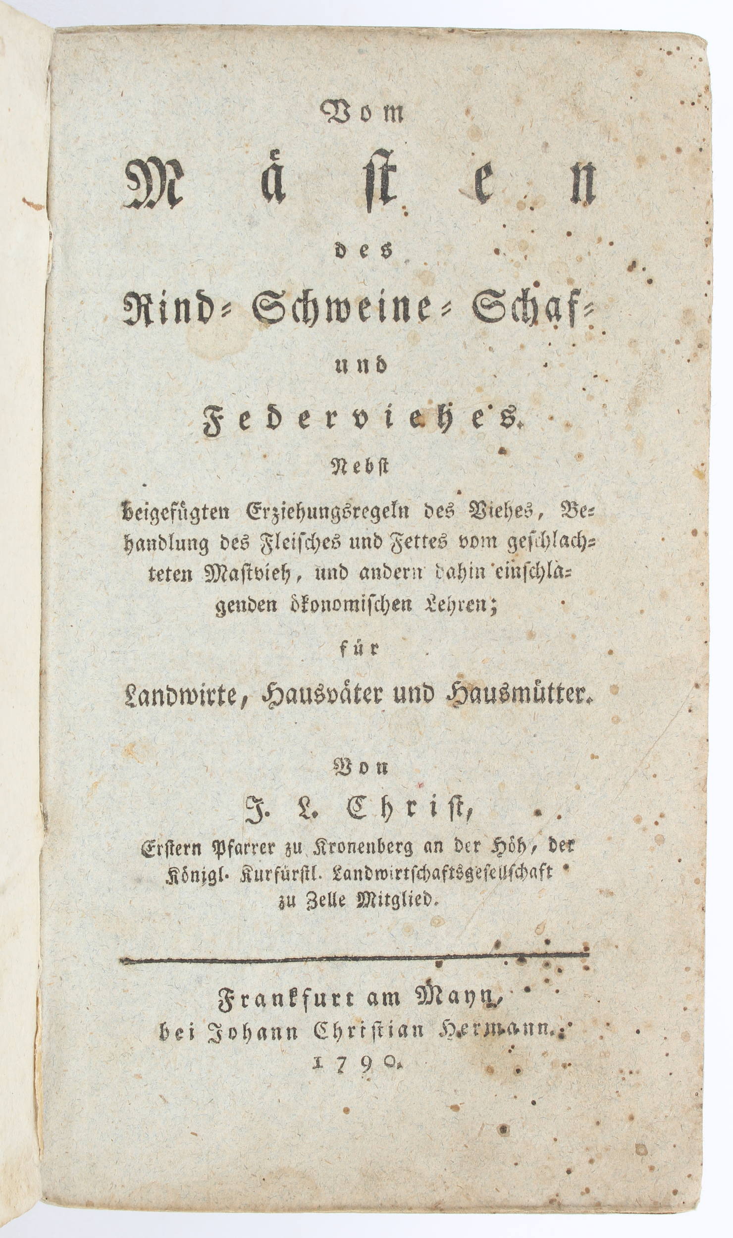 Christ, Vier Werke. 4 Bde.