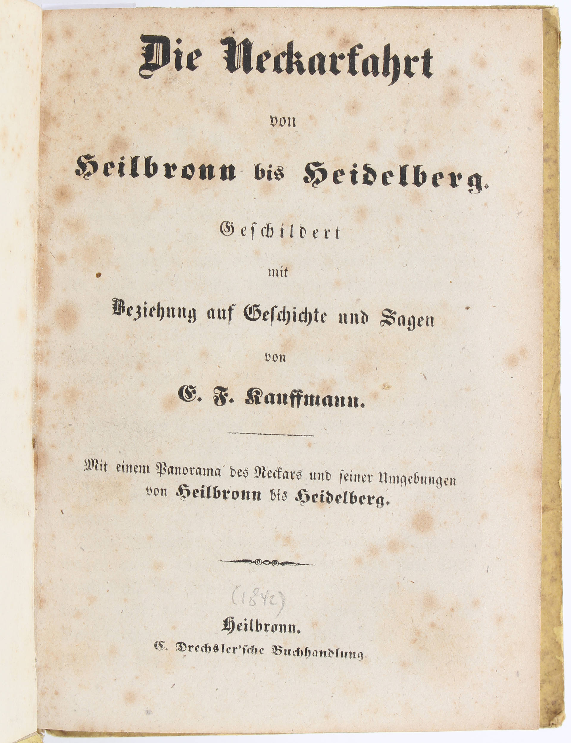 Kauffmann, Neckarfahrt